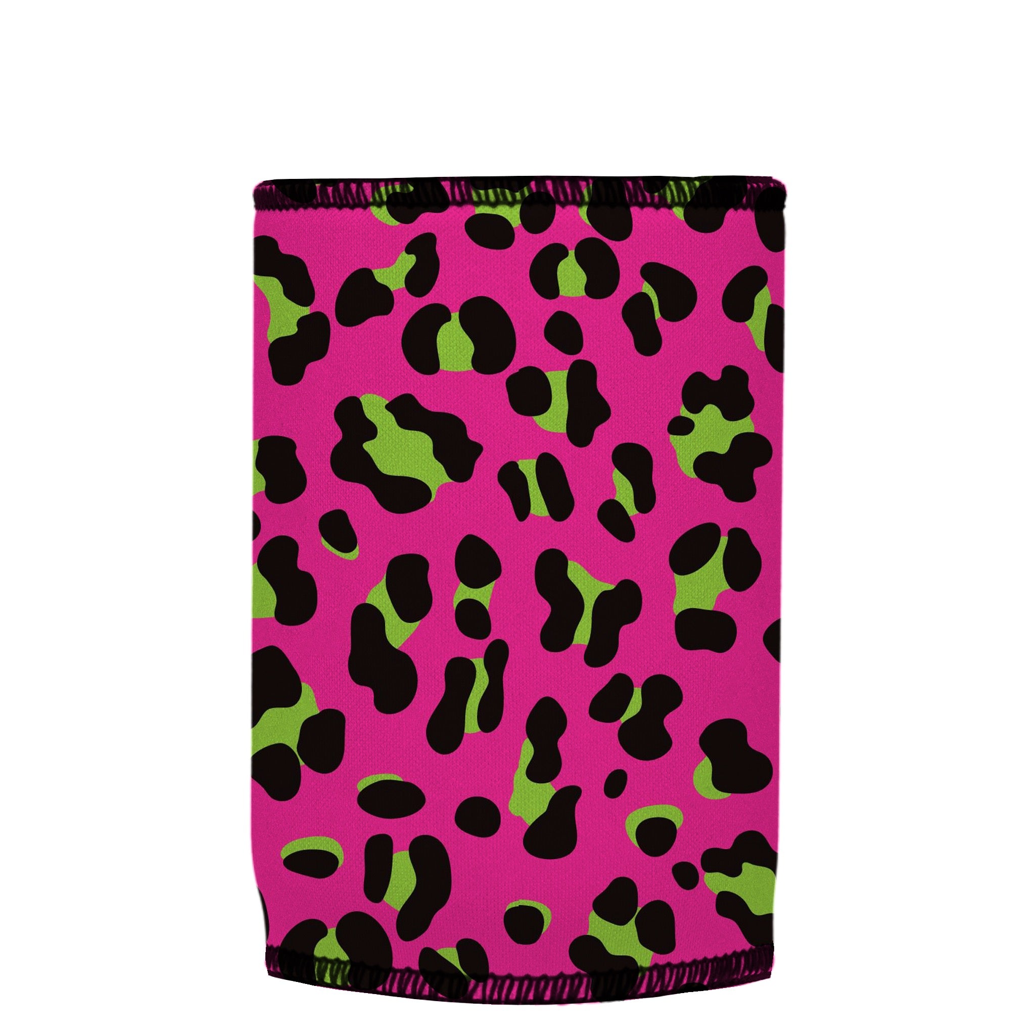 Stubbyz 80s Leopard Print Stubby Cooler