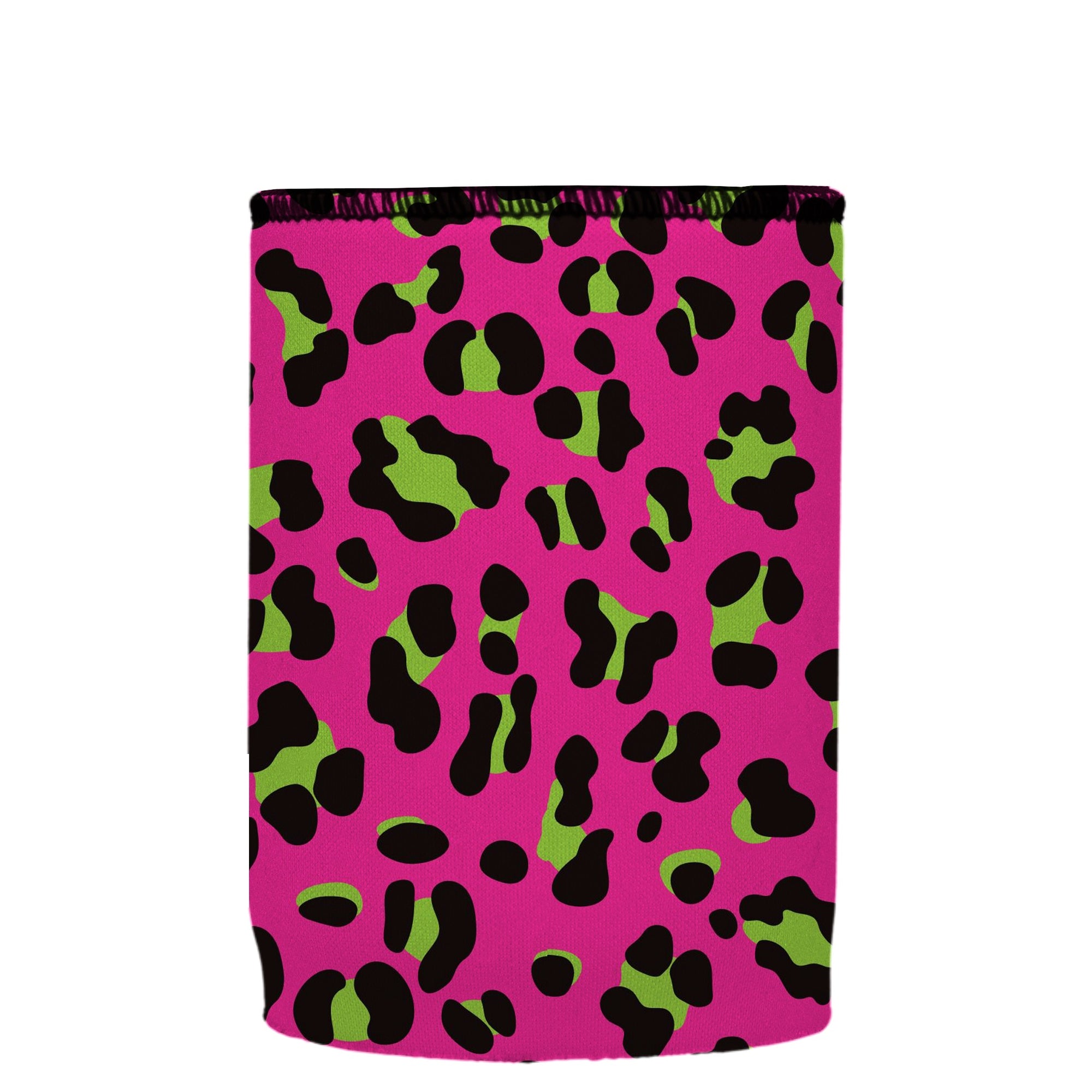 Stubbyz 80s Leopard Print Stubby Cooler, Australian Made by Stubbyz, view 2