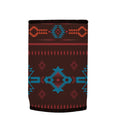Brown Navajo Rug Stubbyz One Size baseless stubby cooler, shown flat