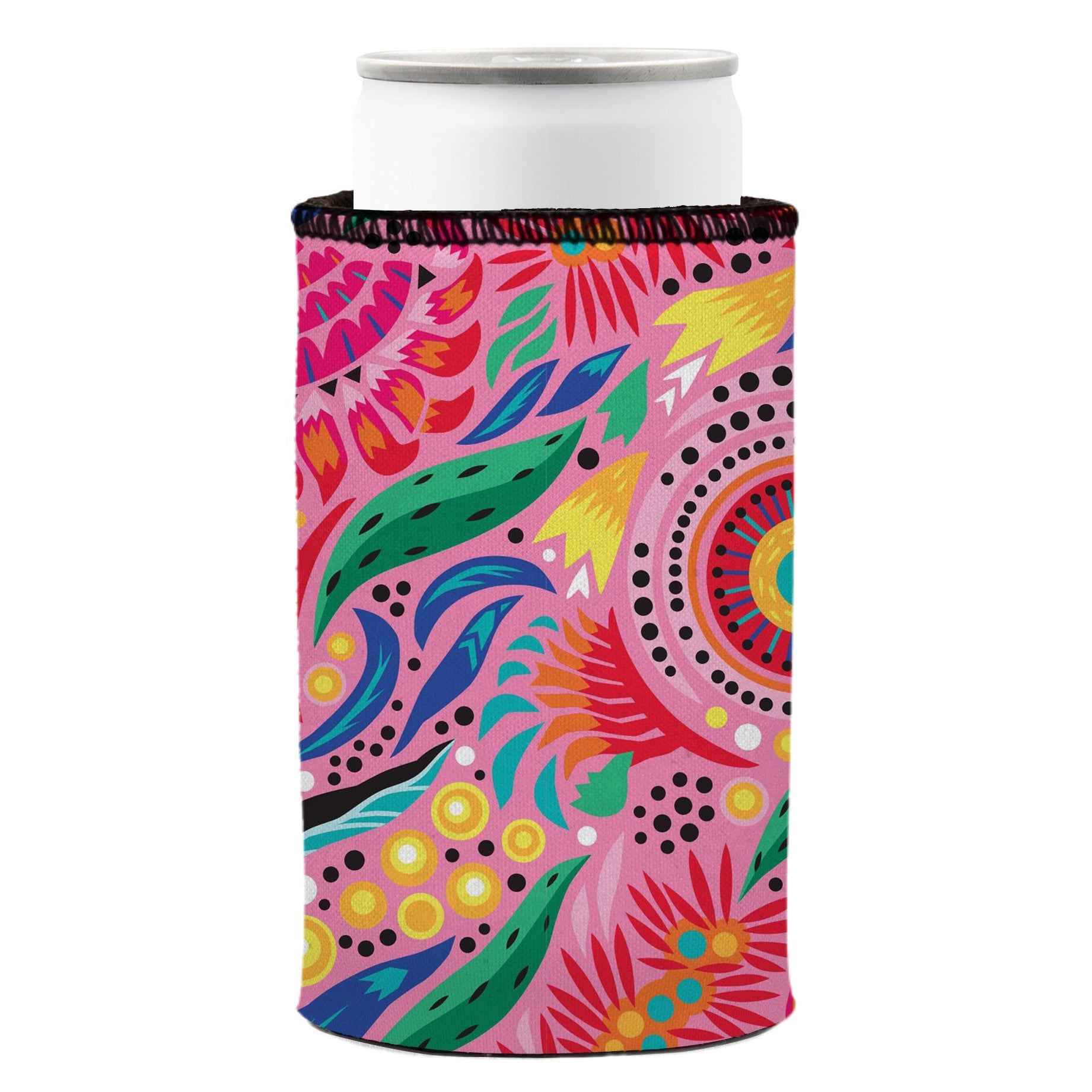 Stubbyz Australian Flowers Stubby Cooler 2-Pack