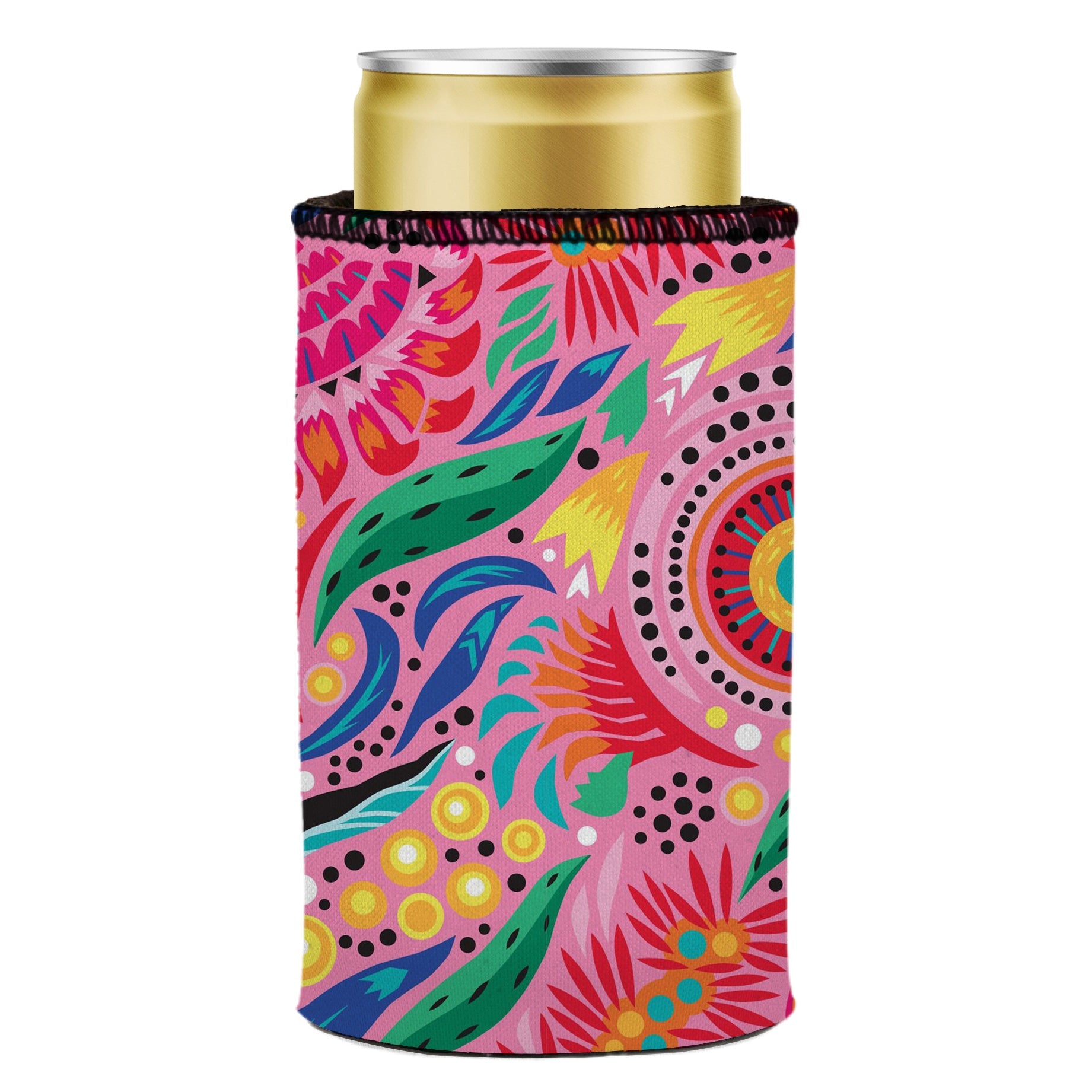 Stubbyz Australian Flowers Stubby Cooler 2-Pack