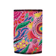 Australian Flowers Stubbyz One Size baseless stubby cooler, shown flat