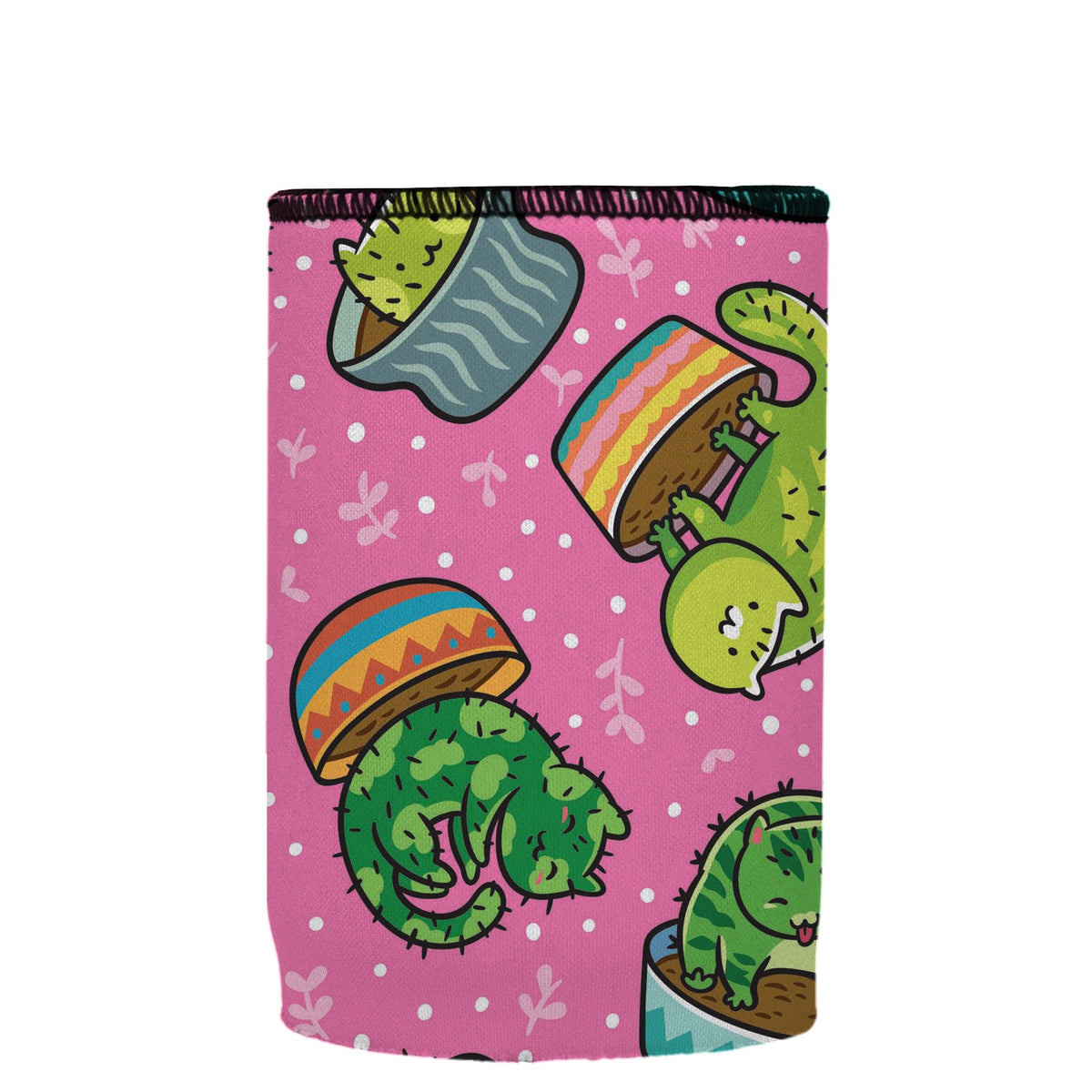 Stubbyz Cats in a Flowerpot Stubby Cooler, Australian Made by Stubbyz, view 7