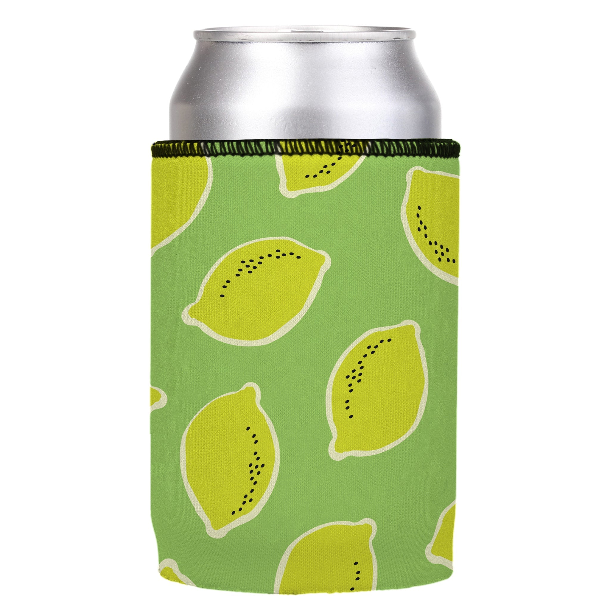 Stubbyz Green Lemon Zest Stubby Cooler 3-Pack