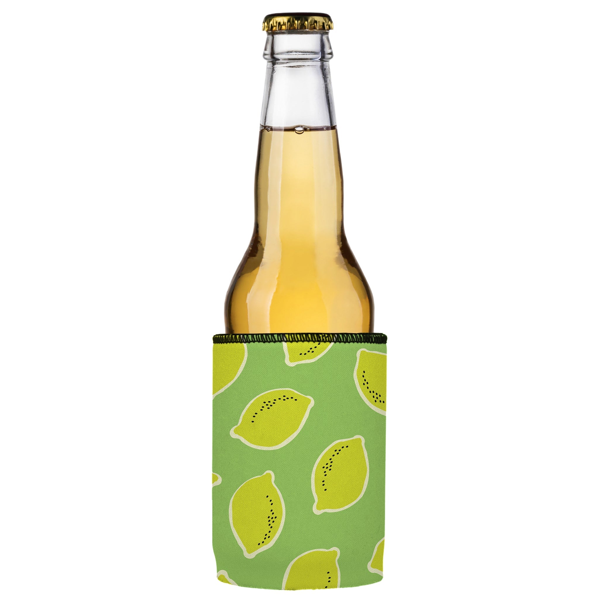 Stubbyz Green Lemon Zest Stubby Cooler 3-Pack