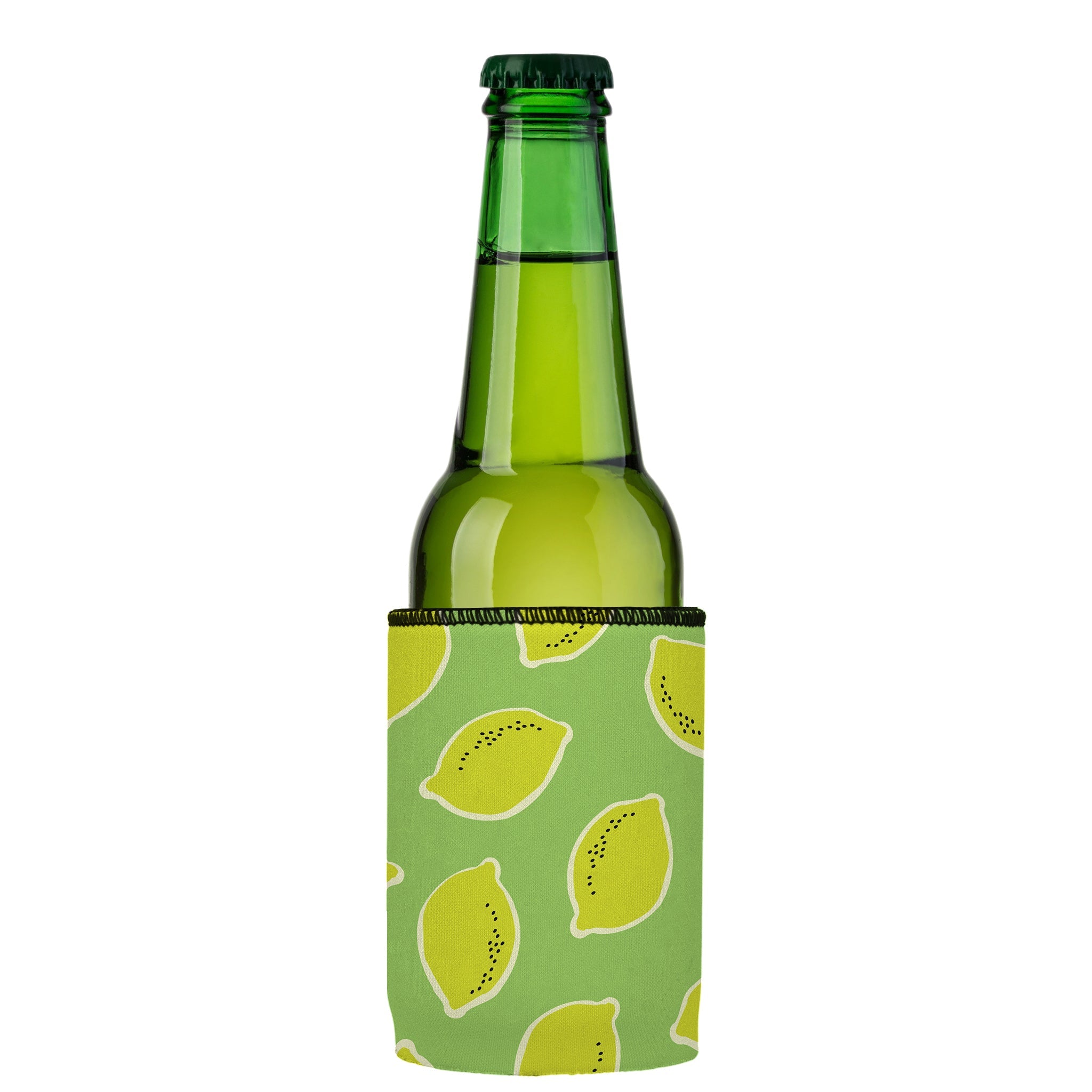 Stubbyz Green Lemon Zest Stubby Cooler 3-Pack