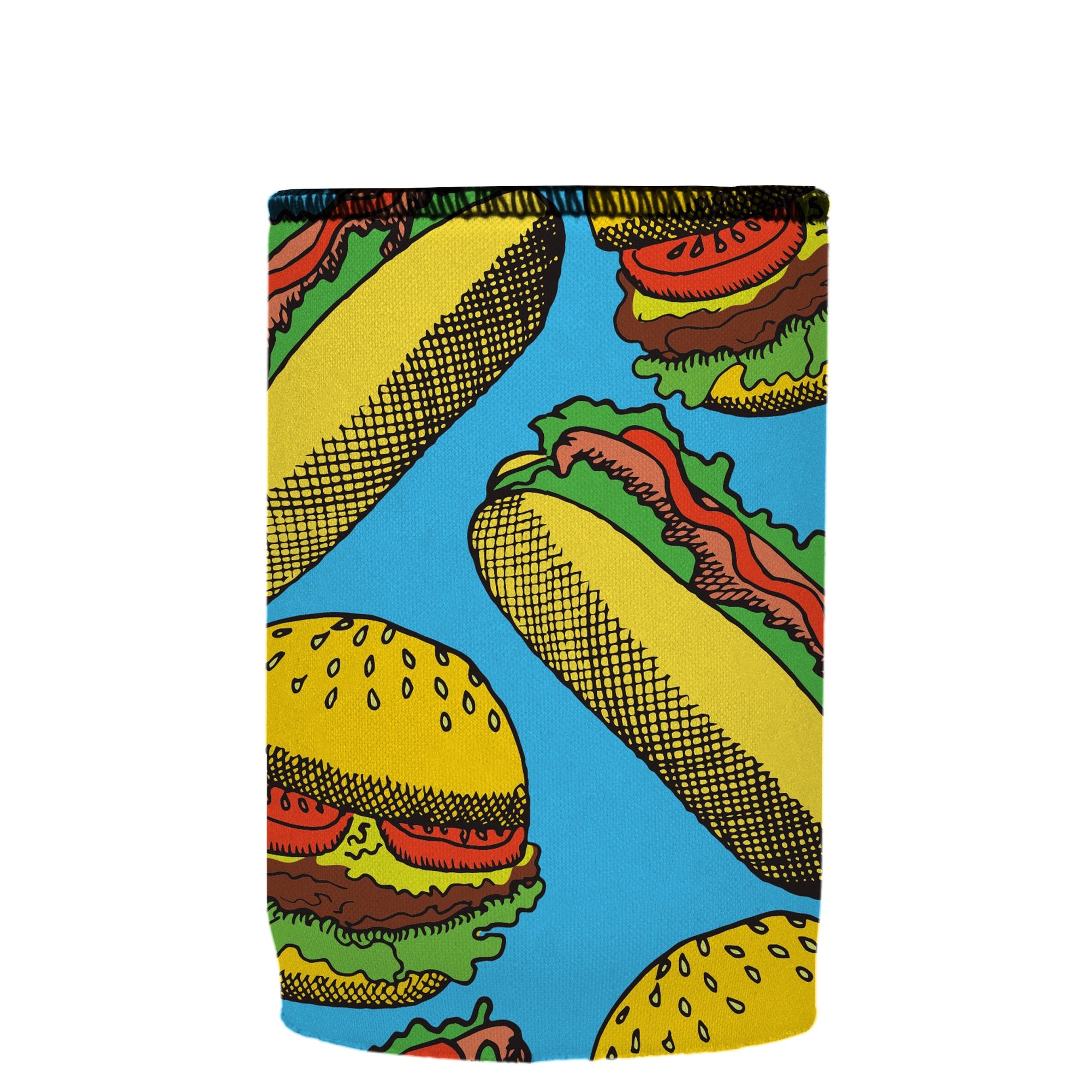 Stubbyz Hamburgers & Sandwiches Stubby Cooler, Australian Made by Stubbyz, view 5