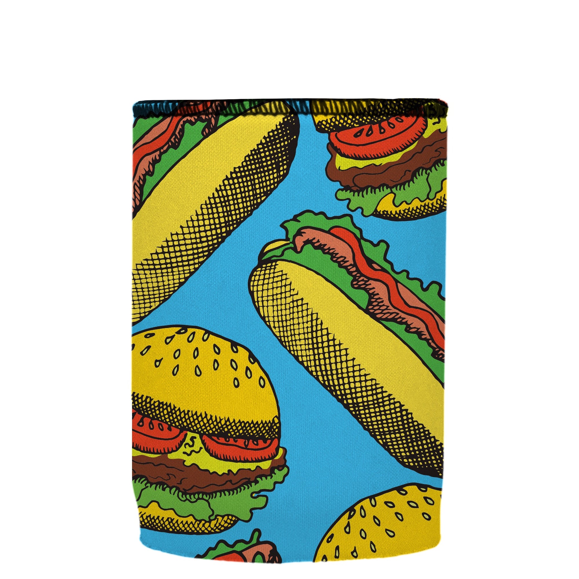 Stubbyz Hamburgers & Sandwiches Stubby Cooler, Australian Made by Stubbyz, view 2