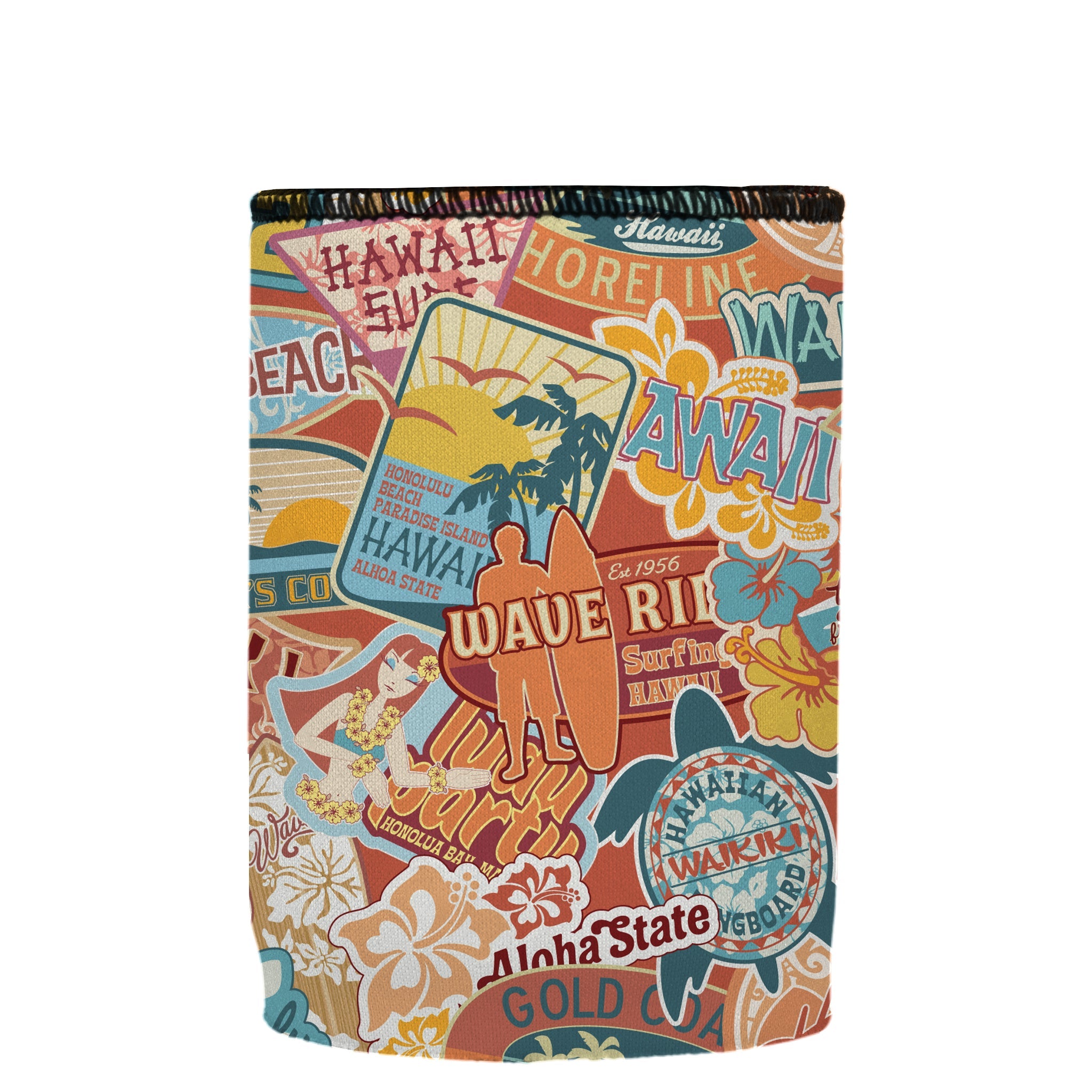 Stubbyz Hawaiian Vibes Stubby Cooler 3-Pack