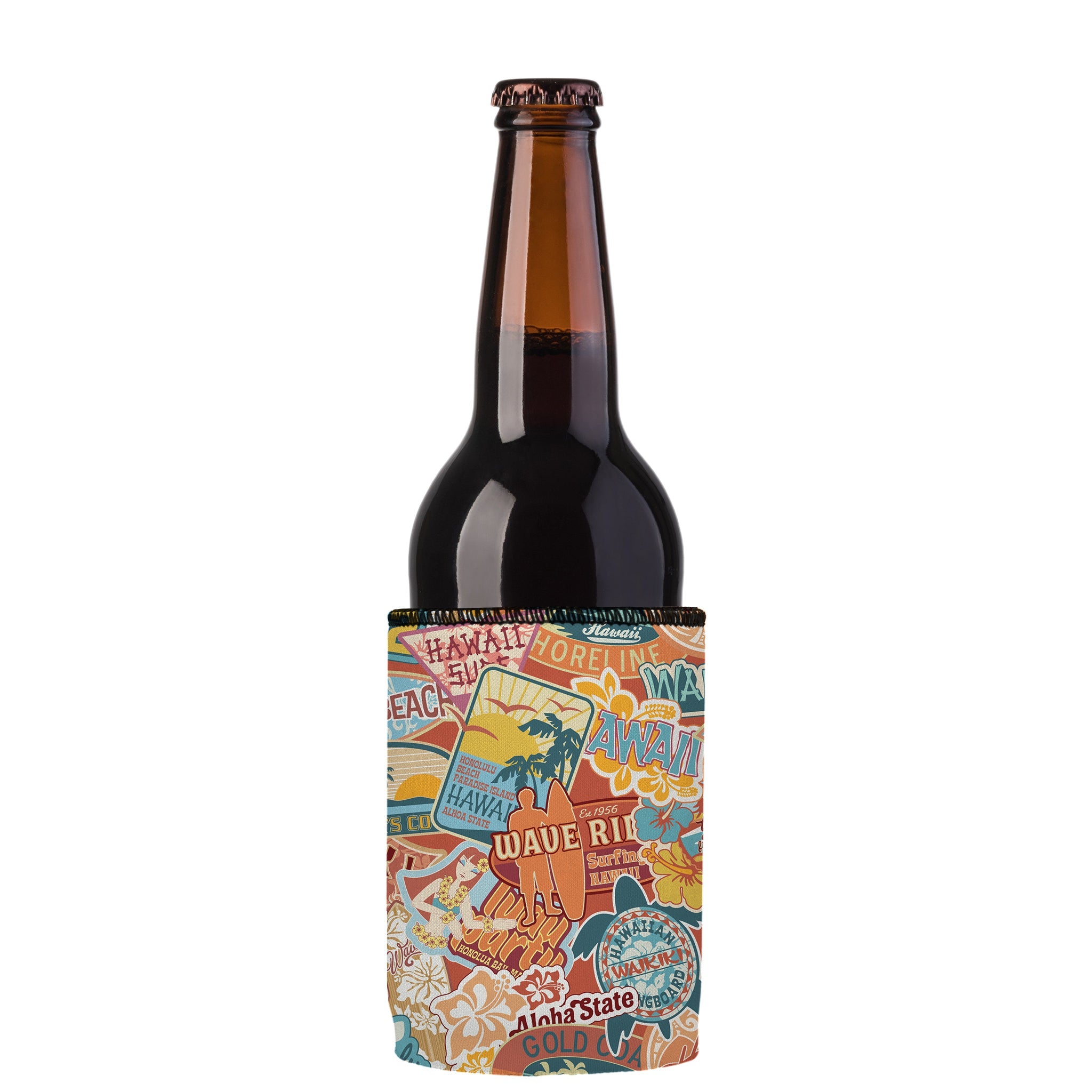 Stubbyz Hawaiian Vibes Stubby Cooler 3-Pack