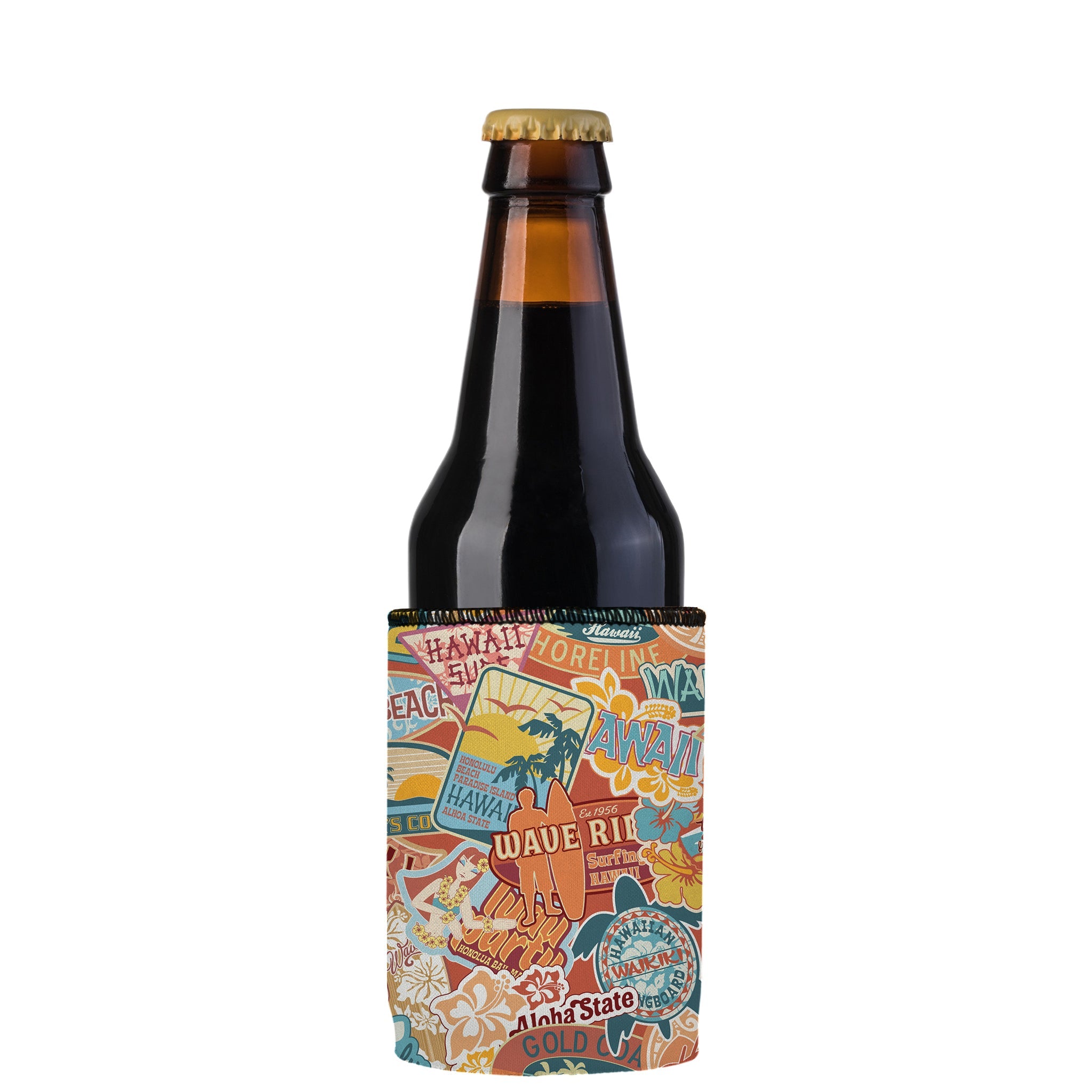 Stubbyz Hawaiian Vibes Stubby Cooler 3-Pack