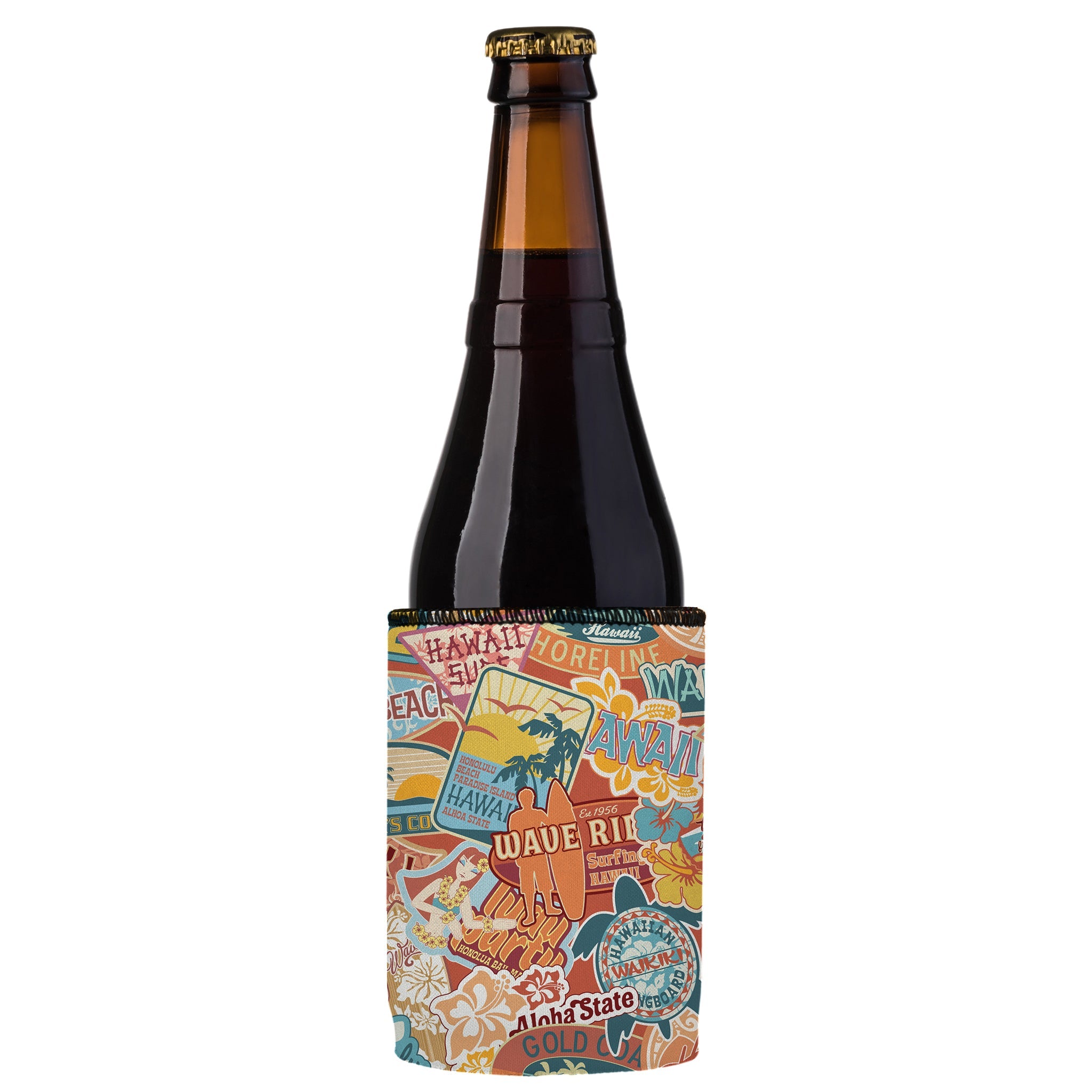 Stubbyz Hawaiian Vibes Stubby Cooler 3-Pack