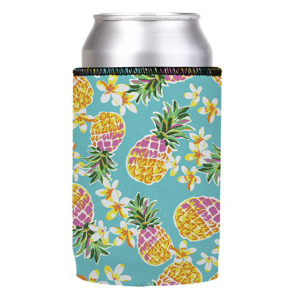 Stubbyz Floral Pineapple Stubby Cooler, Australian Made by Stubbyz