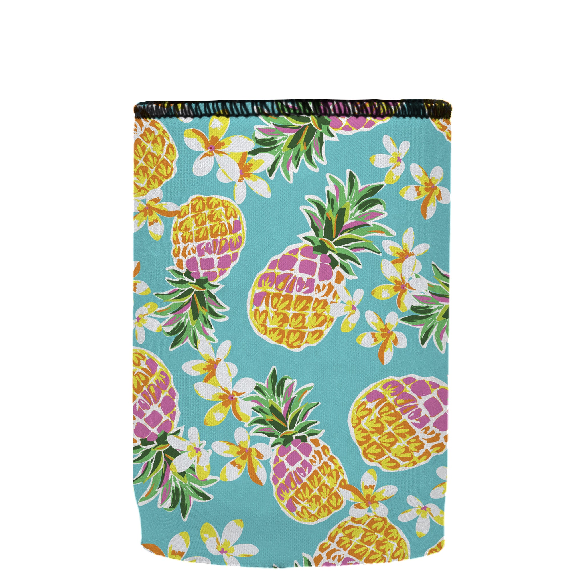 Stubbyz Floral Pineapple Stubby Cooler