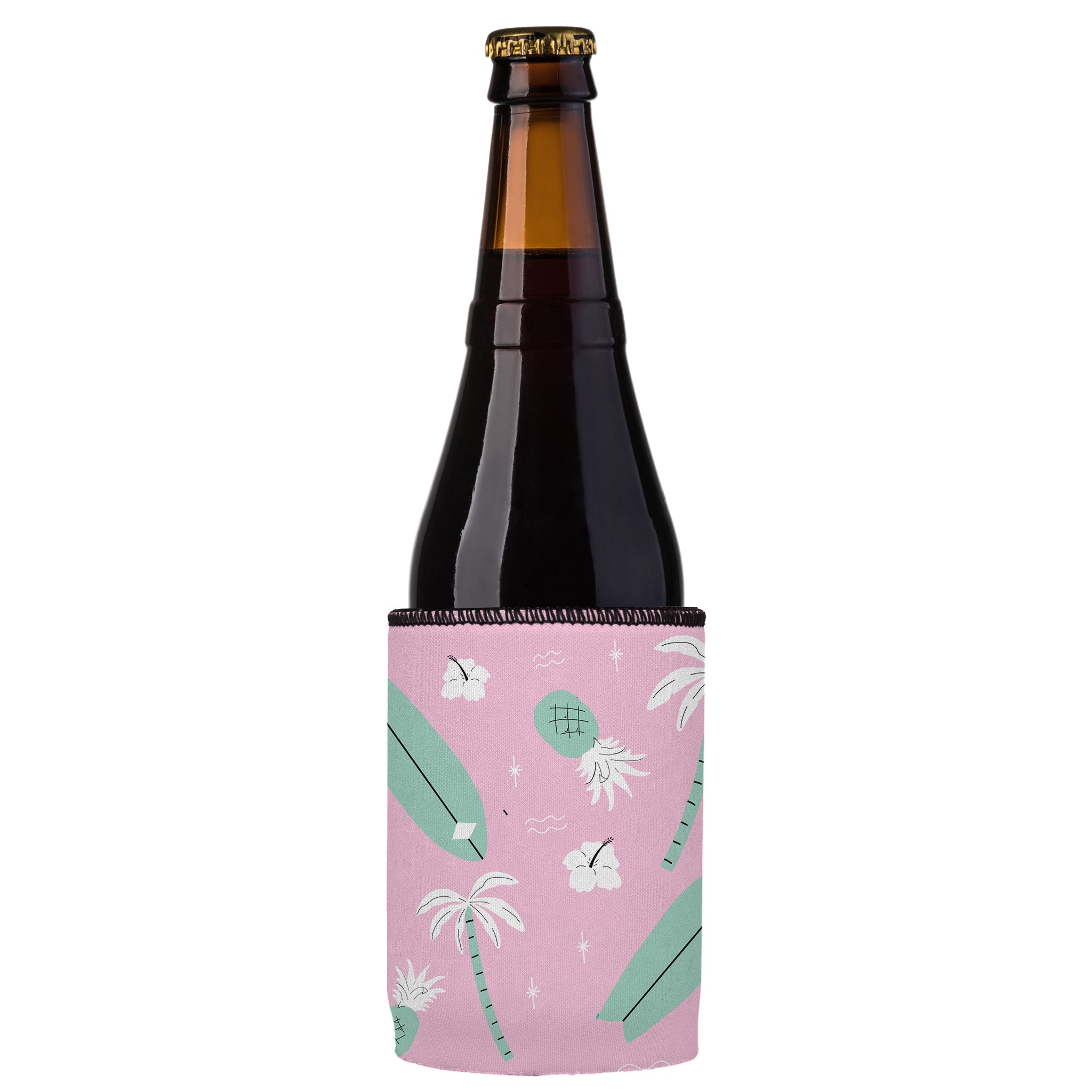 Stubbyz Pink Surf’s Up Stubby Cooler