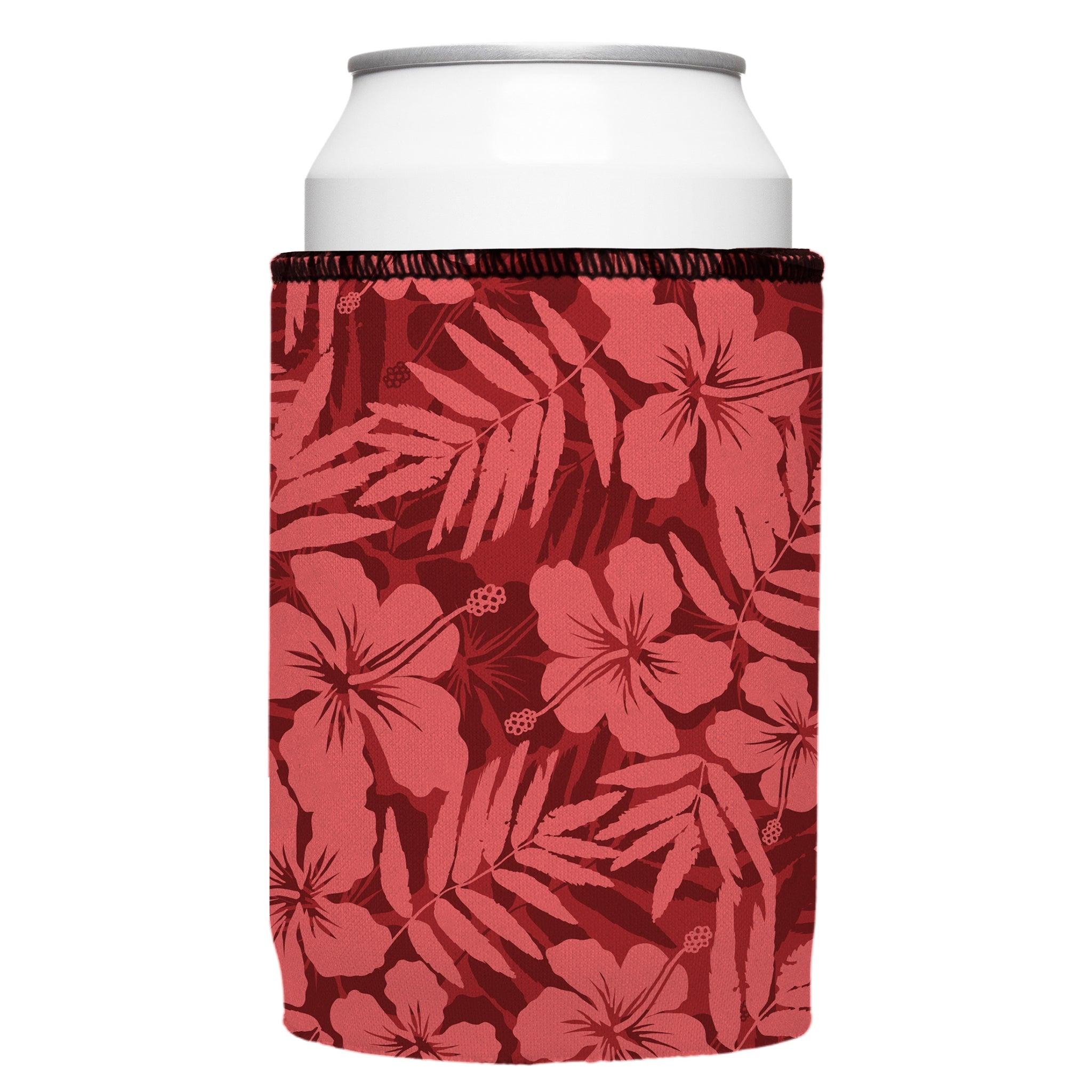 Stubbyz Hibiscus Red Stubby Cooler 3-Pack