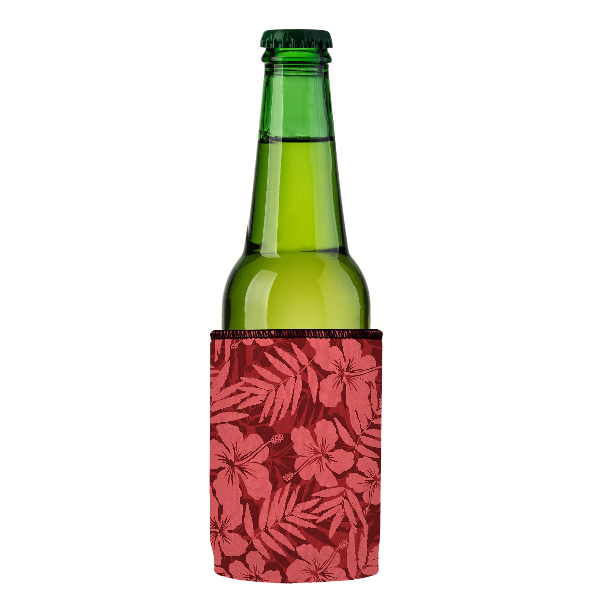 Stubbyz Hibiscus Red Stubby Cooler 3-Pack