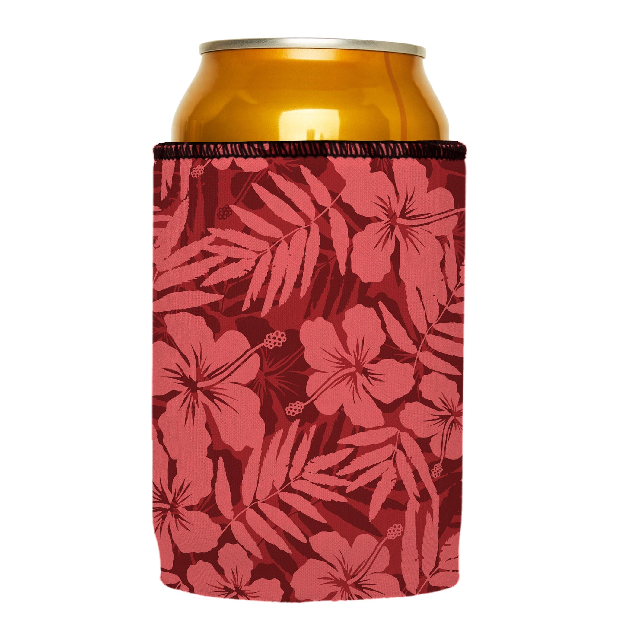 Stubbyz Hibiscus Red Stubby Cooler 3-Pack