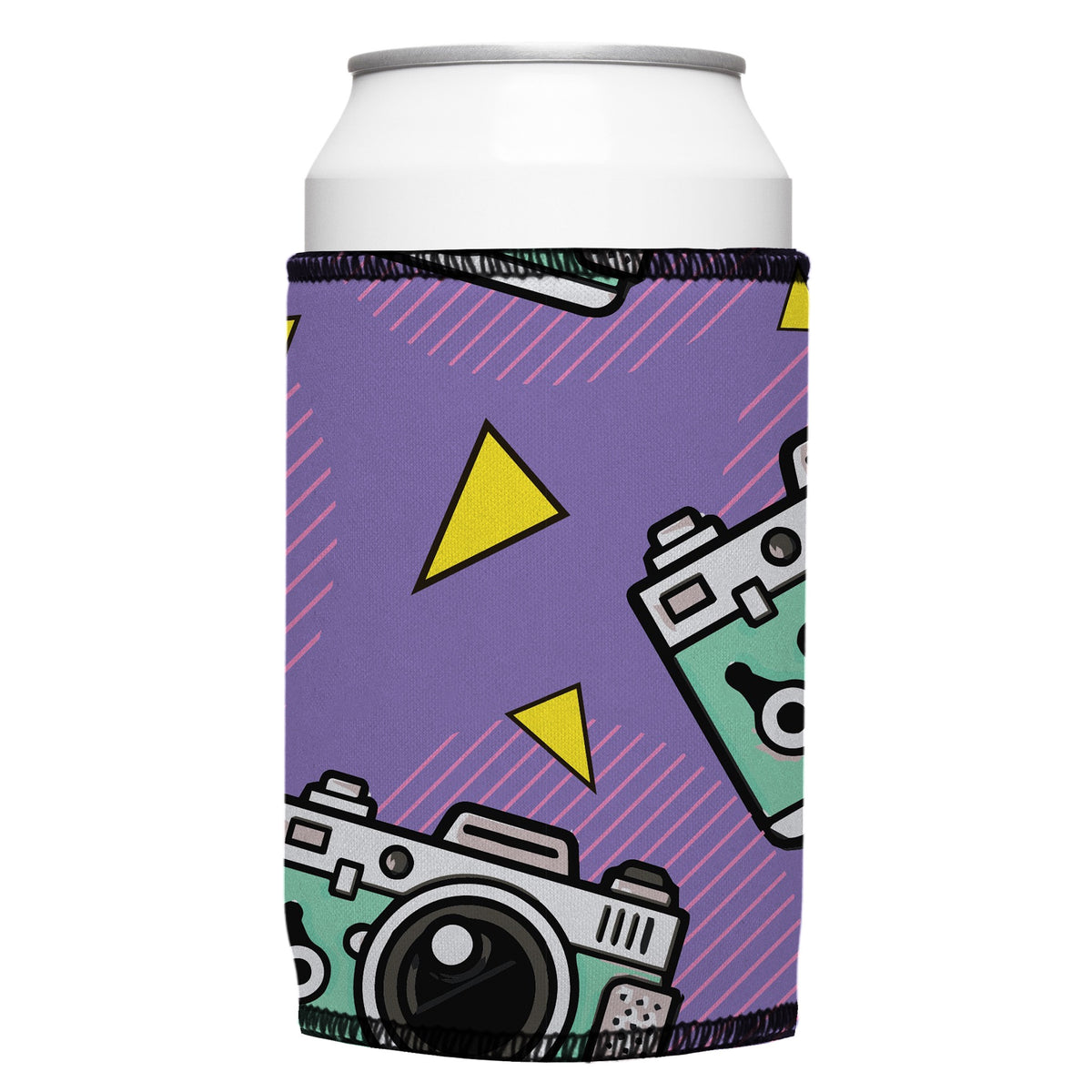 Cameras Shoot People Stubbyz One Size cooler on a standard bottle