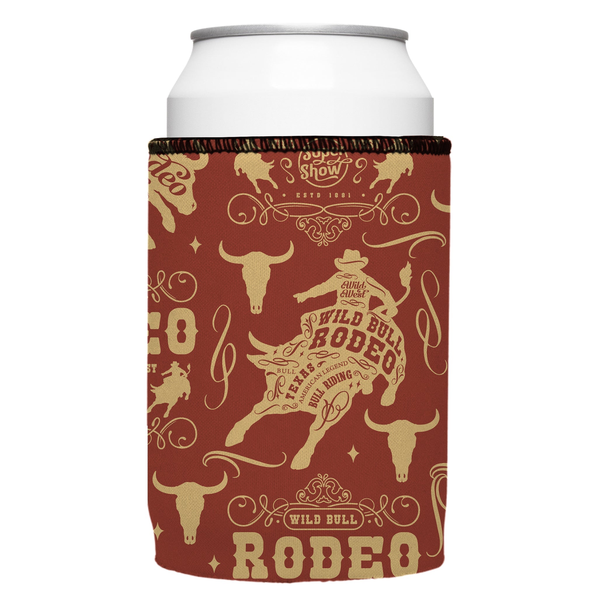 Stubbyz Wild Rodeo Stubby Cooler 3-Pack