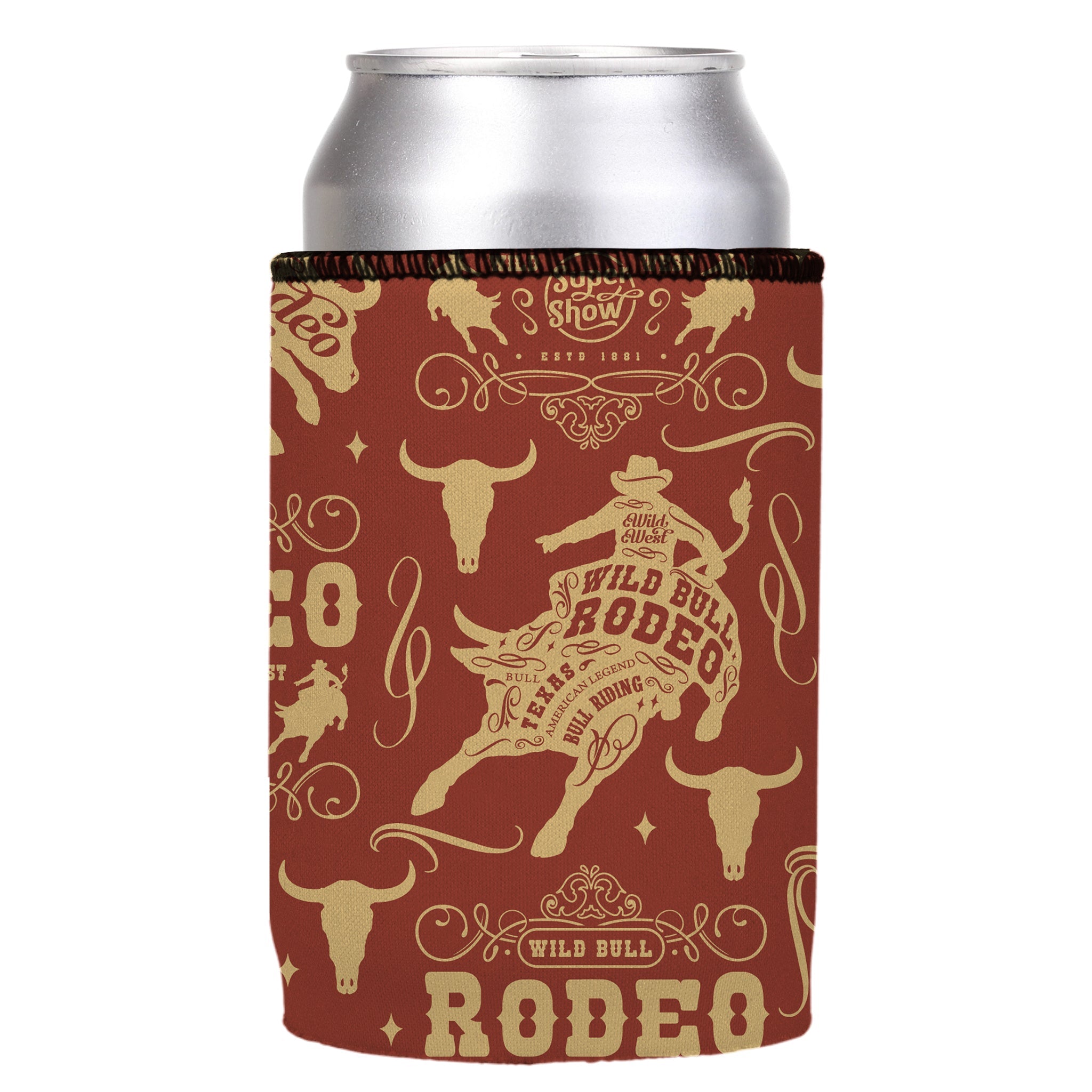 Stubbyz Wild Rodeo Stubby Cooler 3-Pack