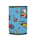 Mid 80s Stubbyz One Size baseless stubby cooler, shown flat