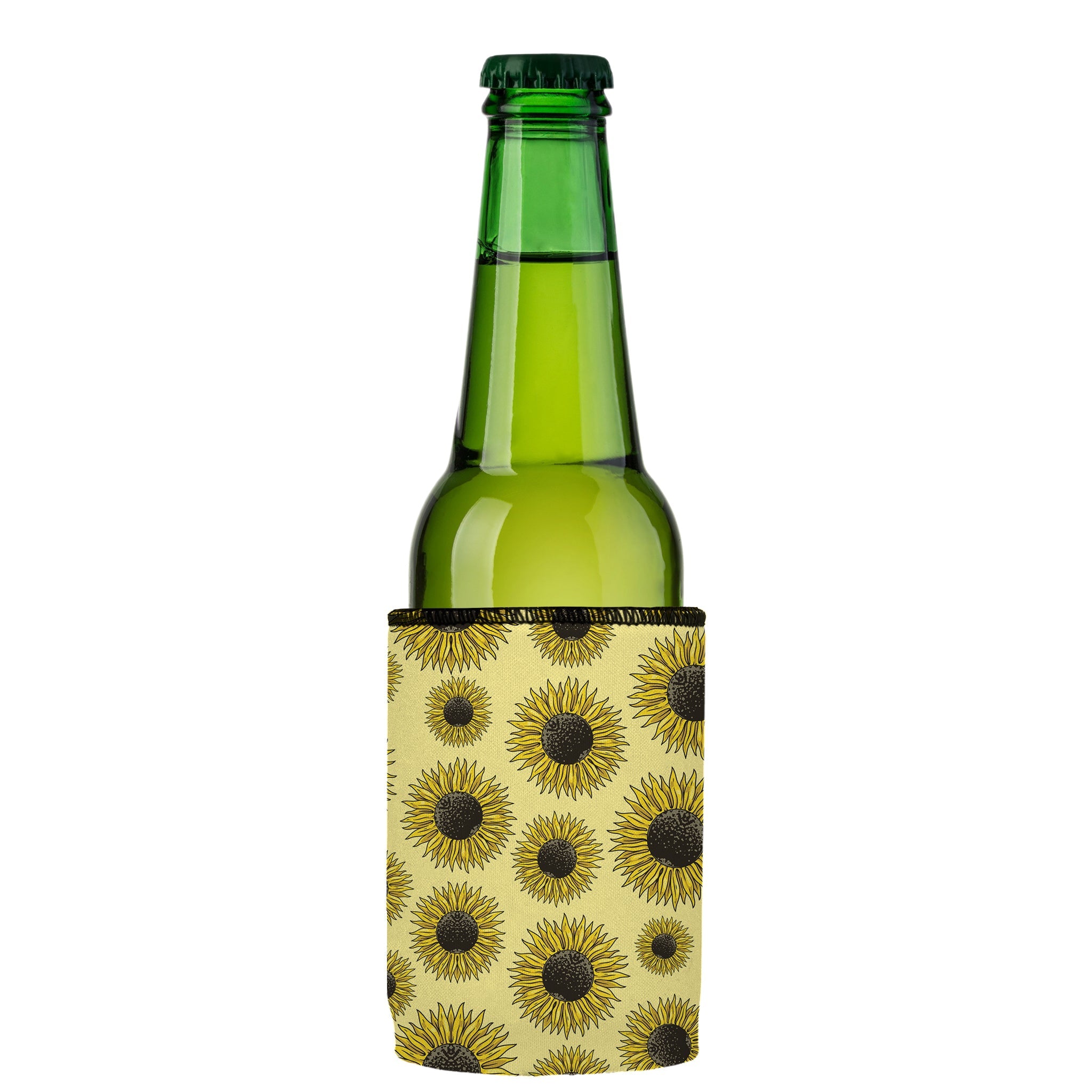 Stubbyz Yellow Sunflowers Stubby Cooler 3-Pack