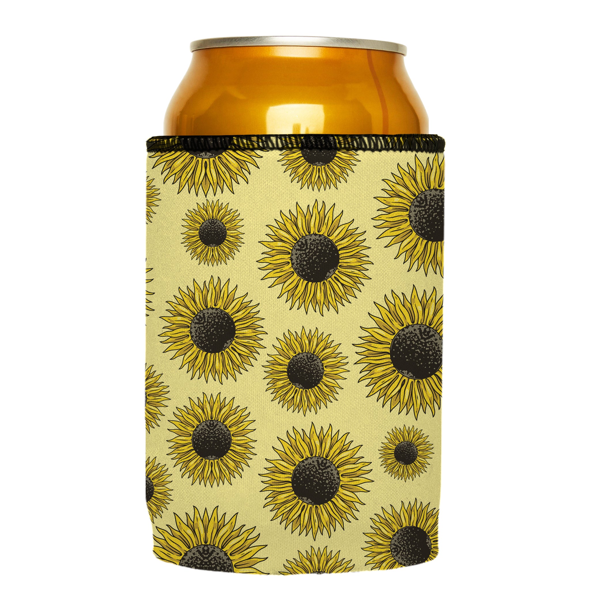 Stubbyz Yellow Sunflowers Stubby Cooler