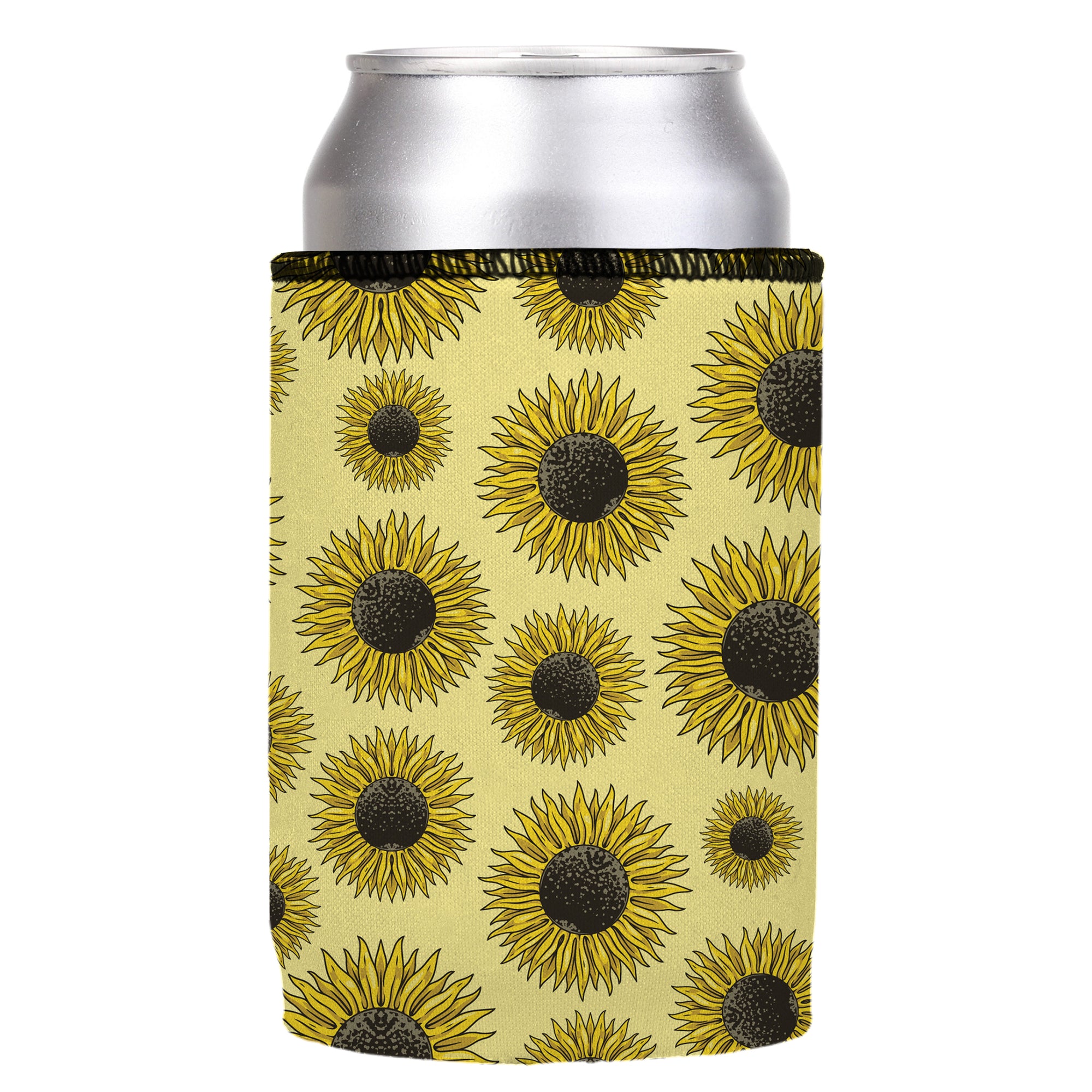 Stubbyz Yellow Sunflowers Stubby Cooler