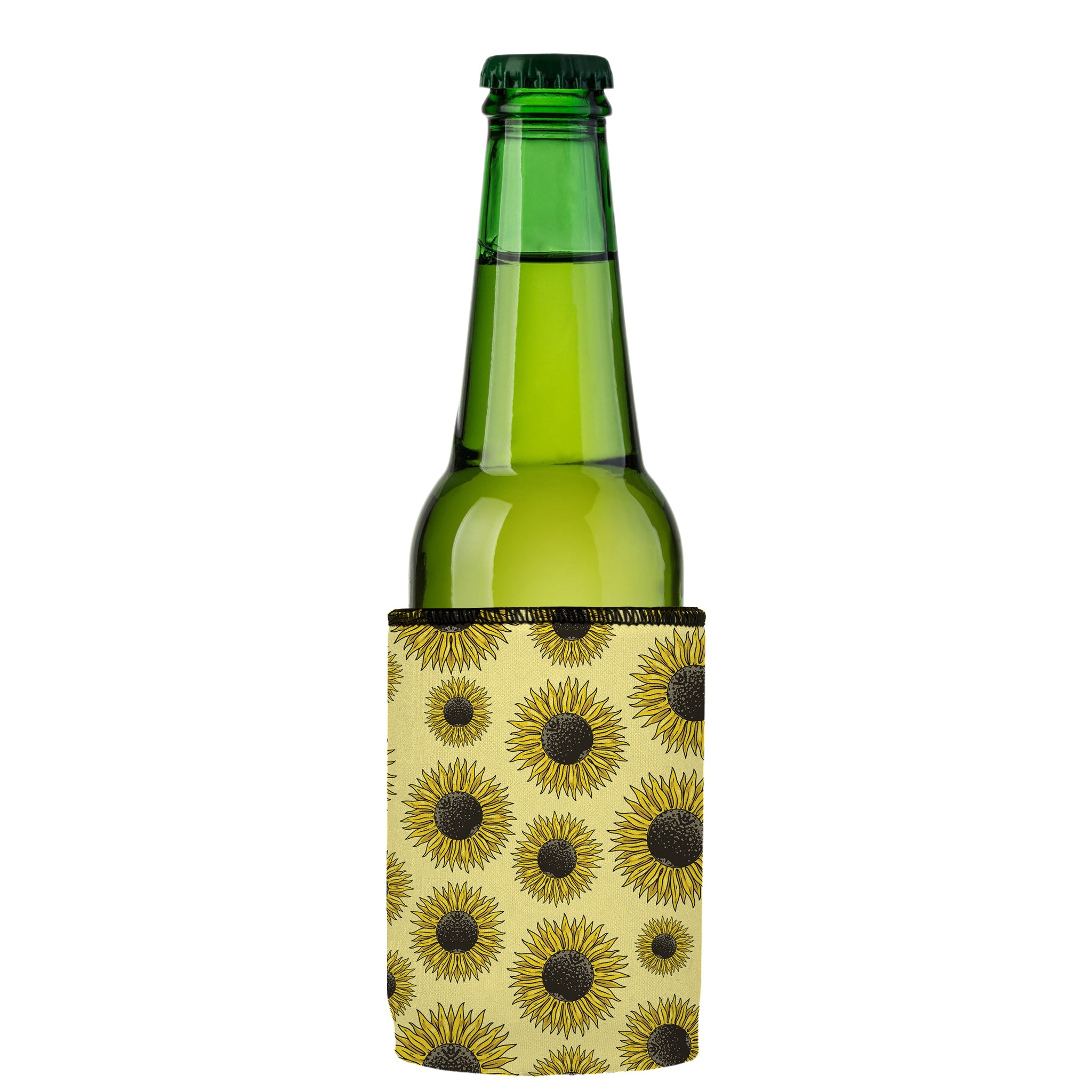 Stubbyz Yellow Sunflowers Stubby Cooler