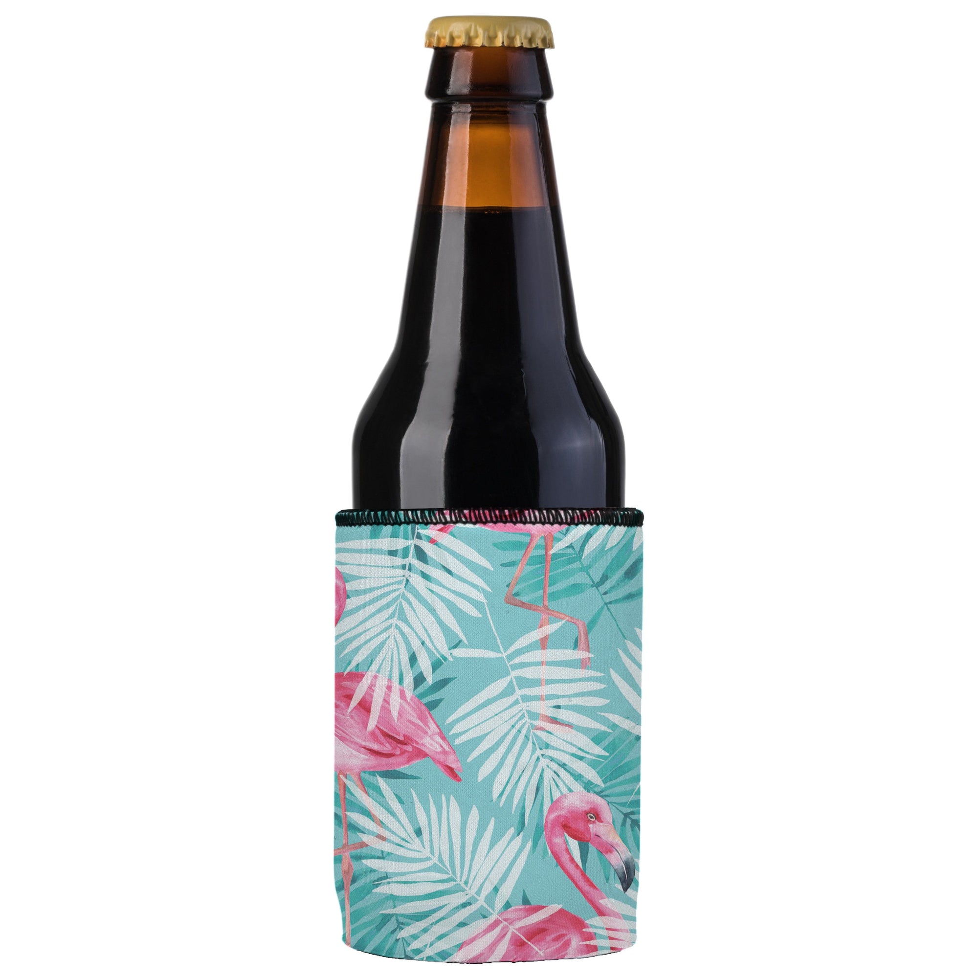 Stubbyz Pink Flamingos Stubby Cooler 2-Pack