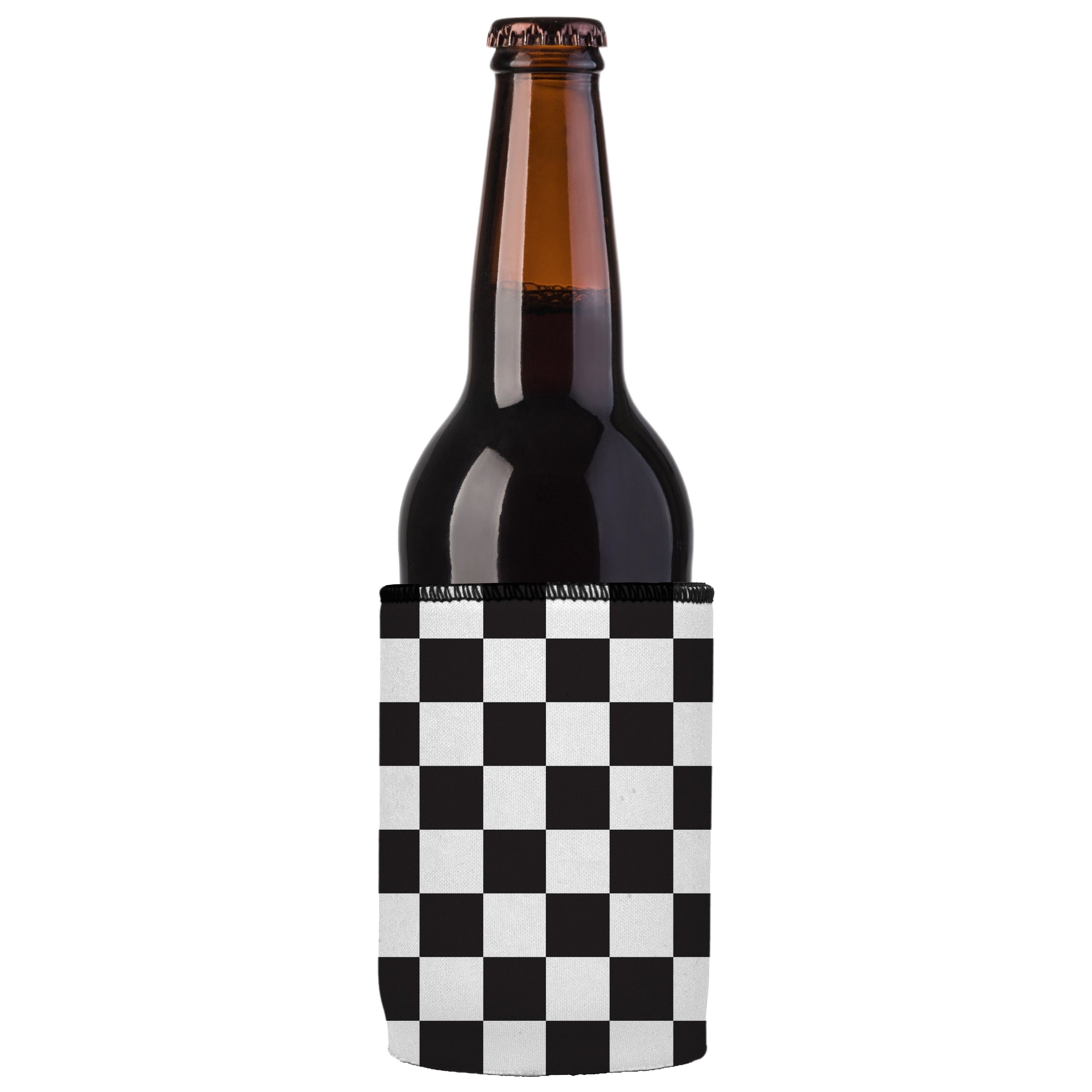 Stubbyz Small Checkerboard Stubby Cooler 2-Pack