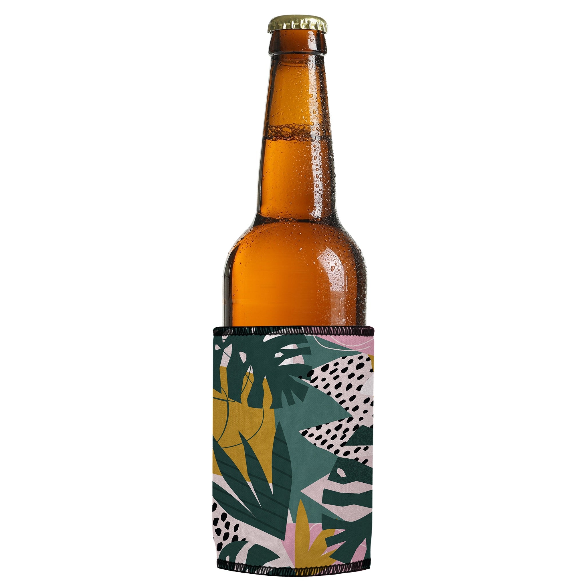 Stubbyz Exotic Jungle Plants Stubby Cooler
