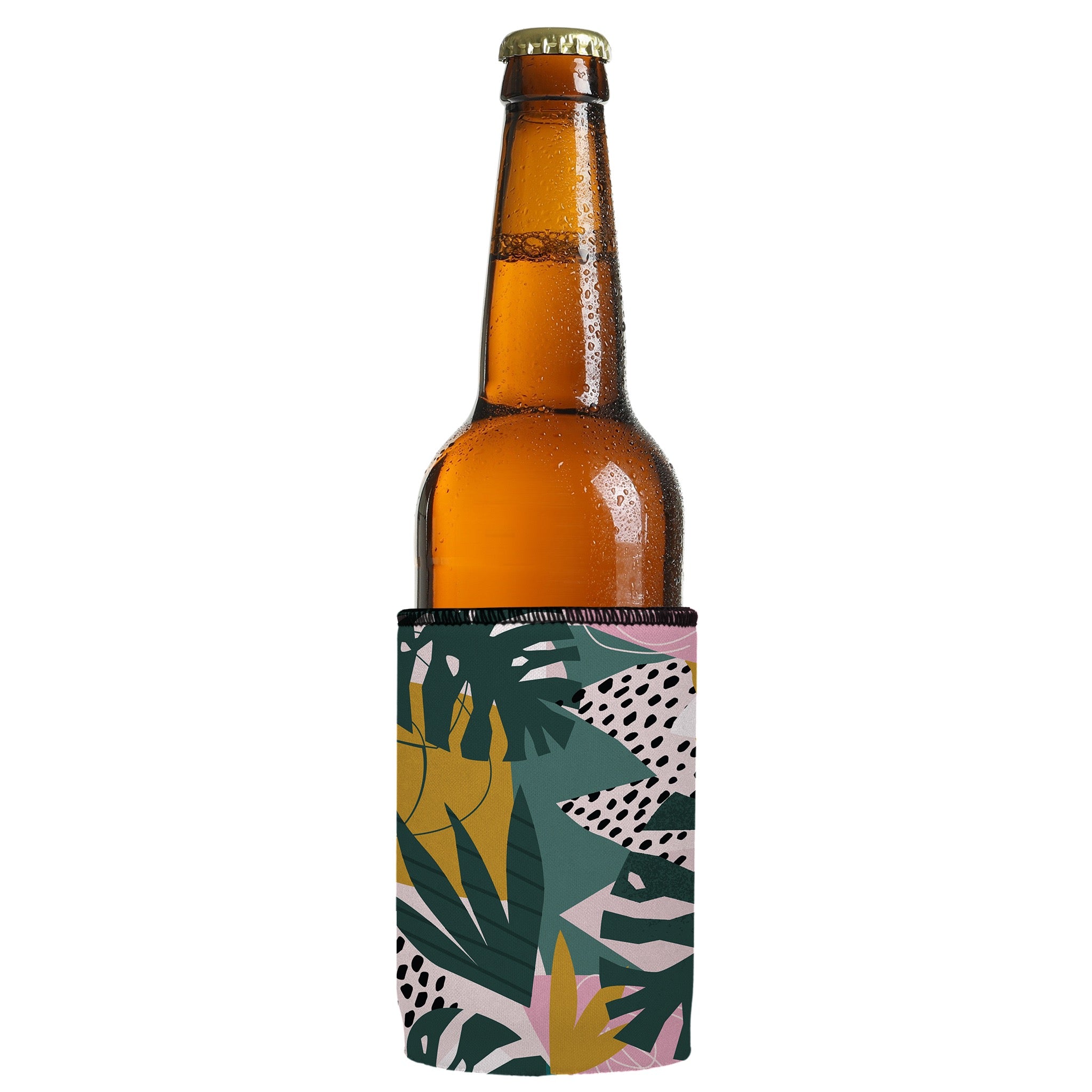 Stubbyz Exotic Jungle Plants Stubby Cooler