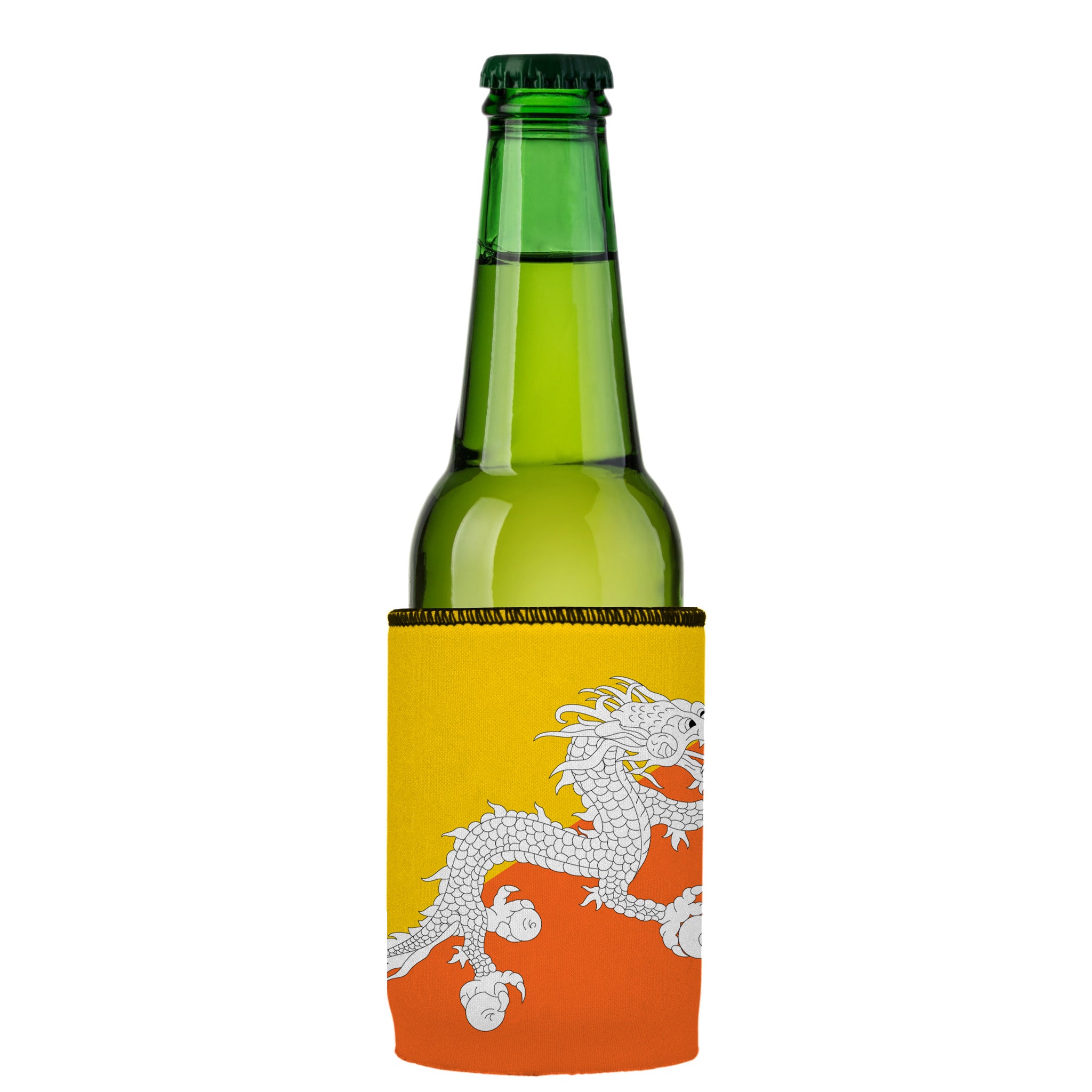 Stubbyz Flag of Bhutan Stubby Cooler