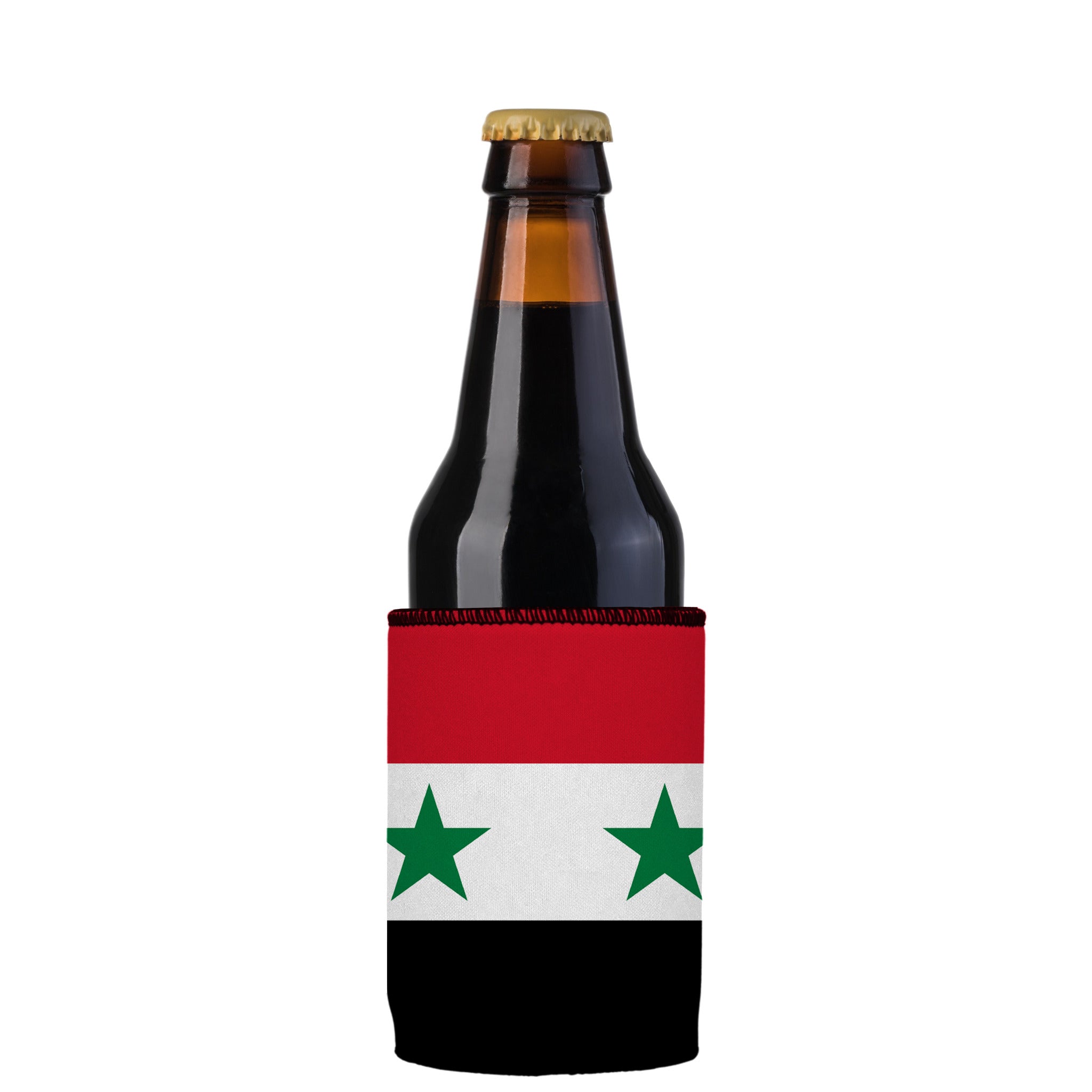 Stubbyz Flag of Syrian Arab Republic Stubby Cooler
