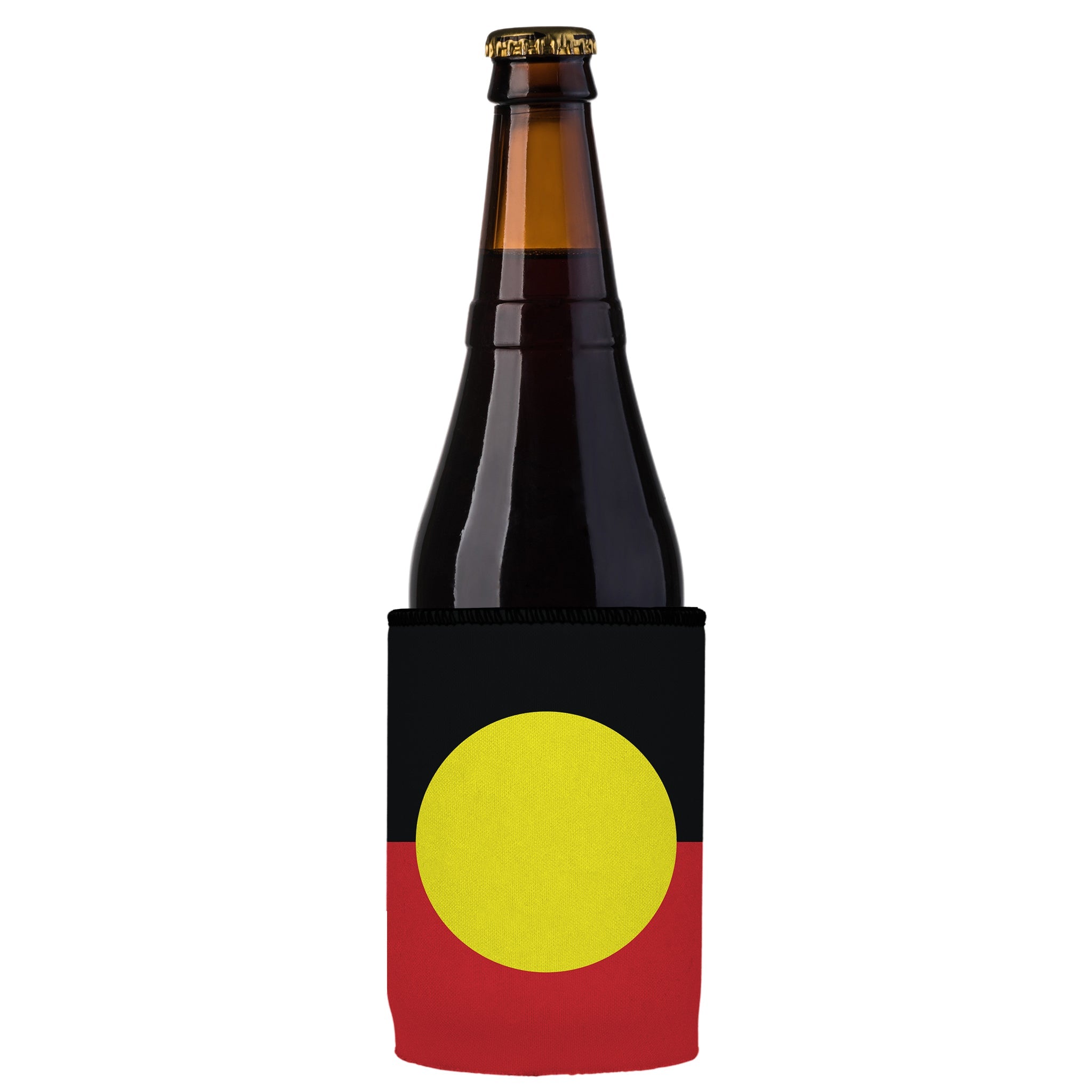 Stubbyz Aboriginal Flag Stubby Cooler 3-Pack