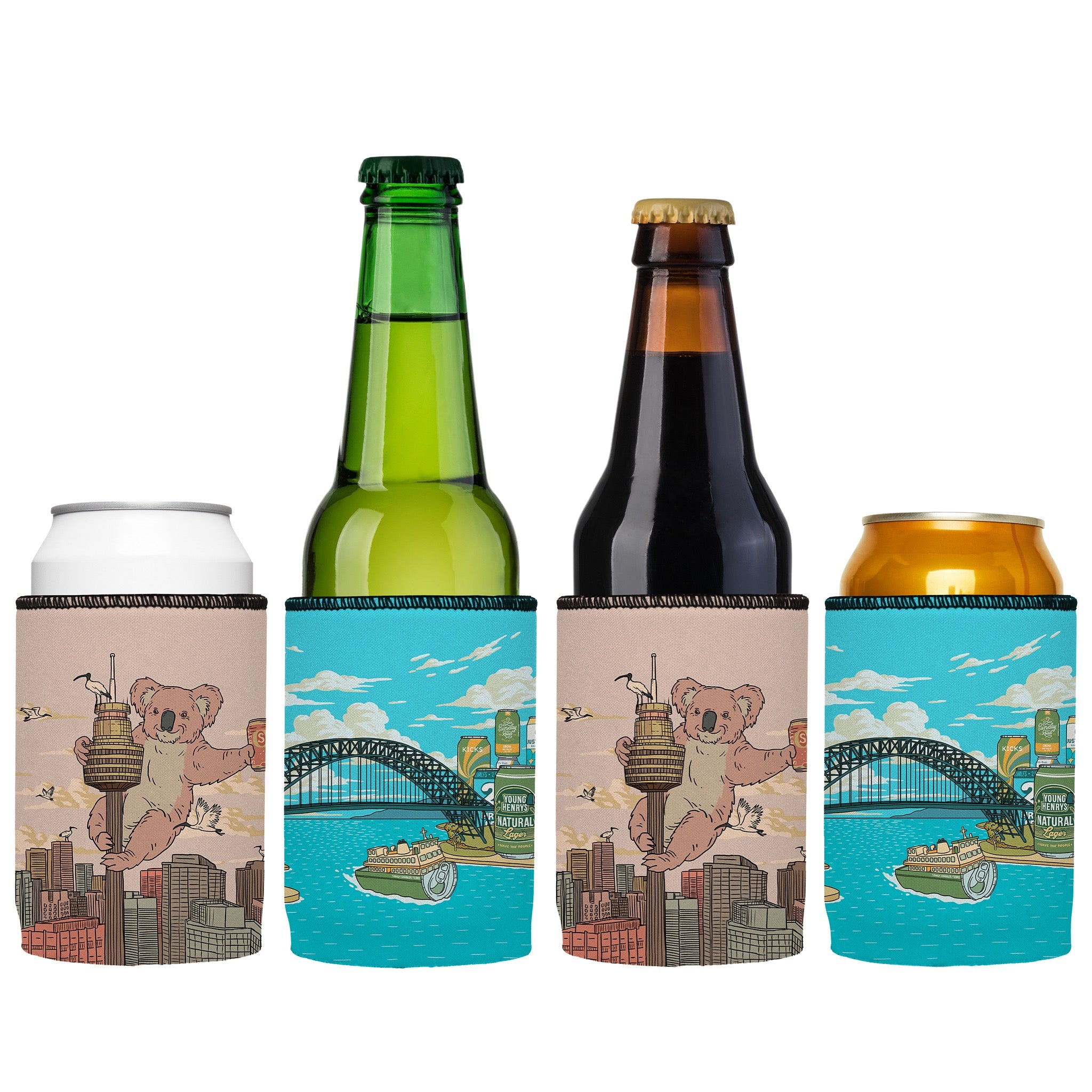 Stubbyz x Aidan Howes Collection Stubby Cooler (2 & 4-Pack)
