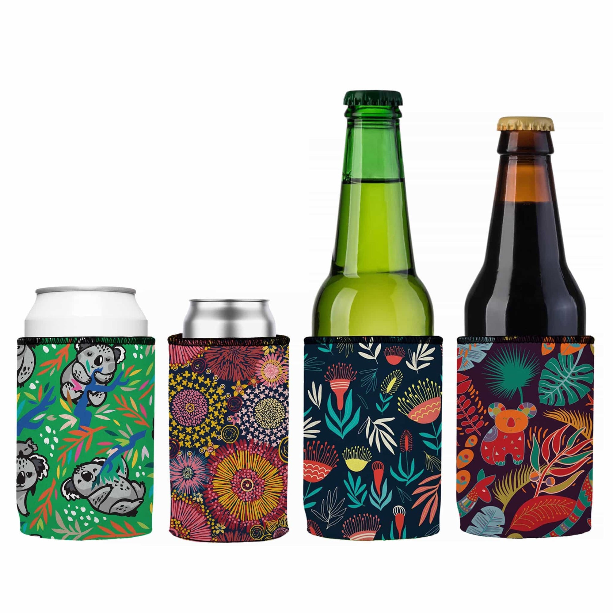 Stubbyz Home Among the Gum Trees Stubby Cooler 4-Pack