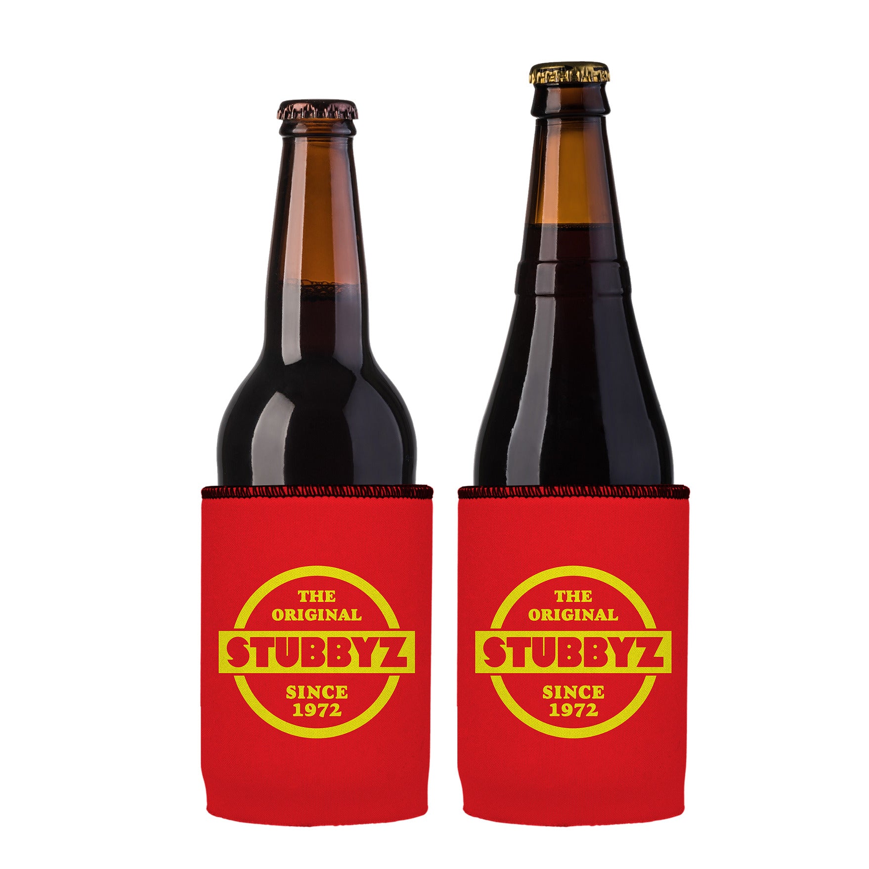 The Original Stubbyz Stubby Cooler (Red) 2-Pack