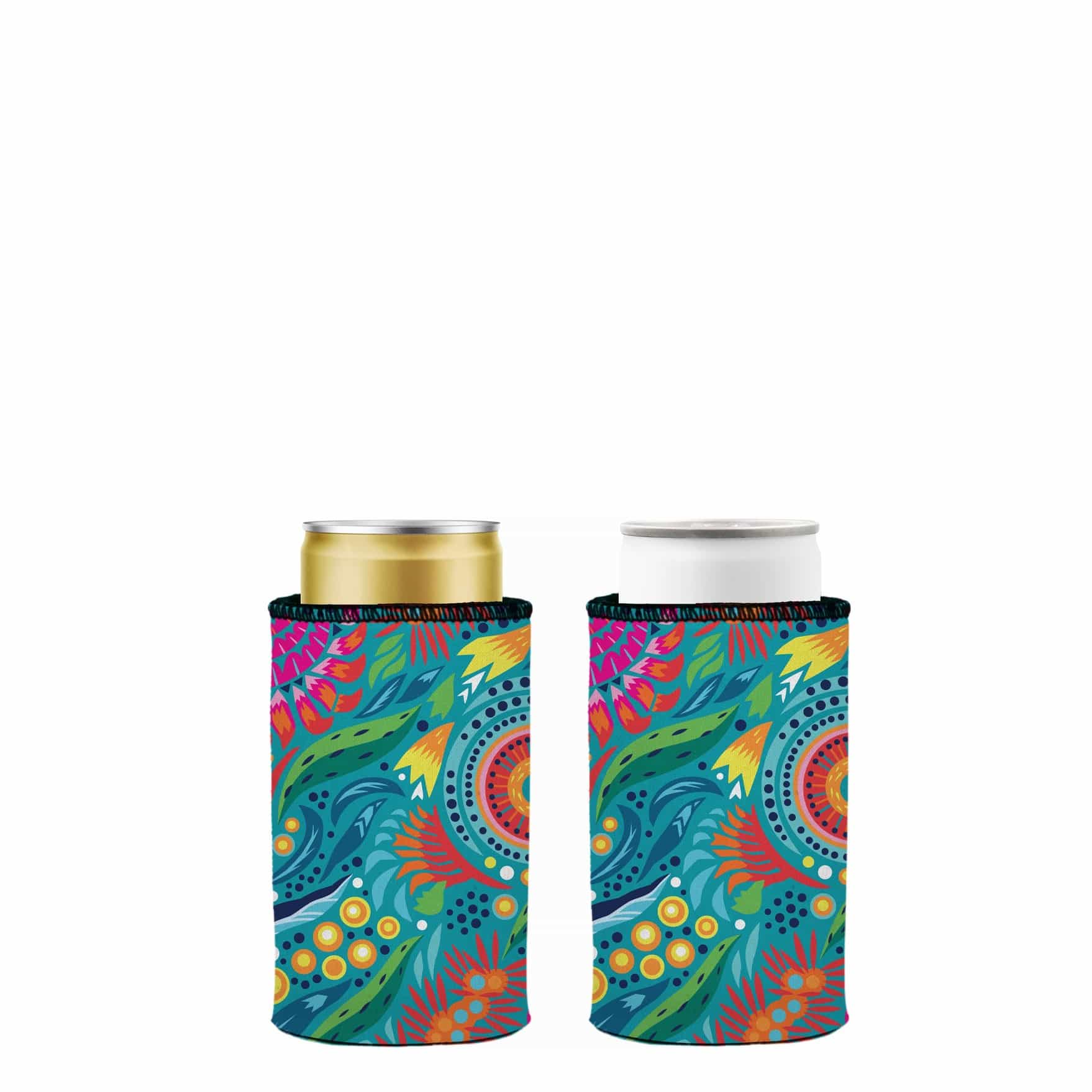 Stubbyz Australian Flowers II Stubby Cooler 2-Pack