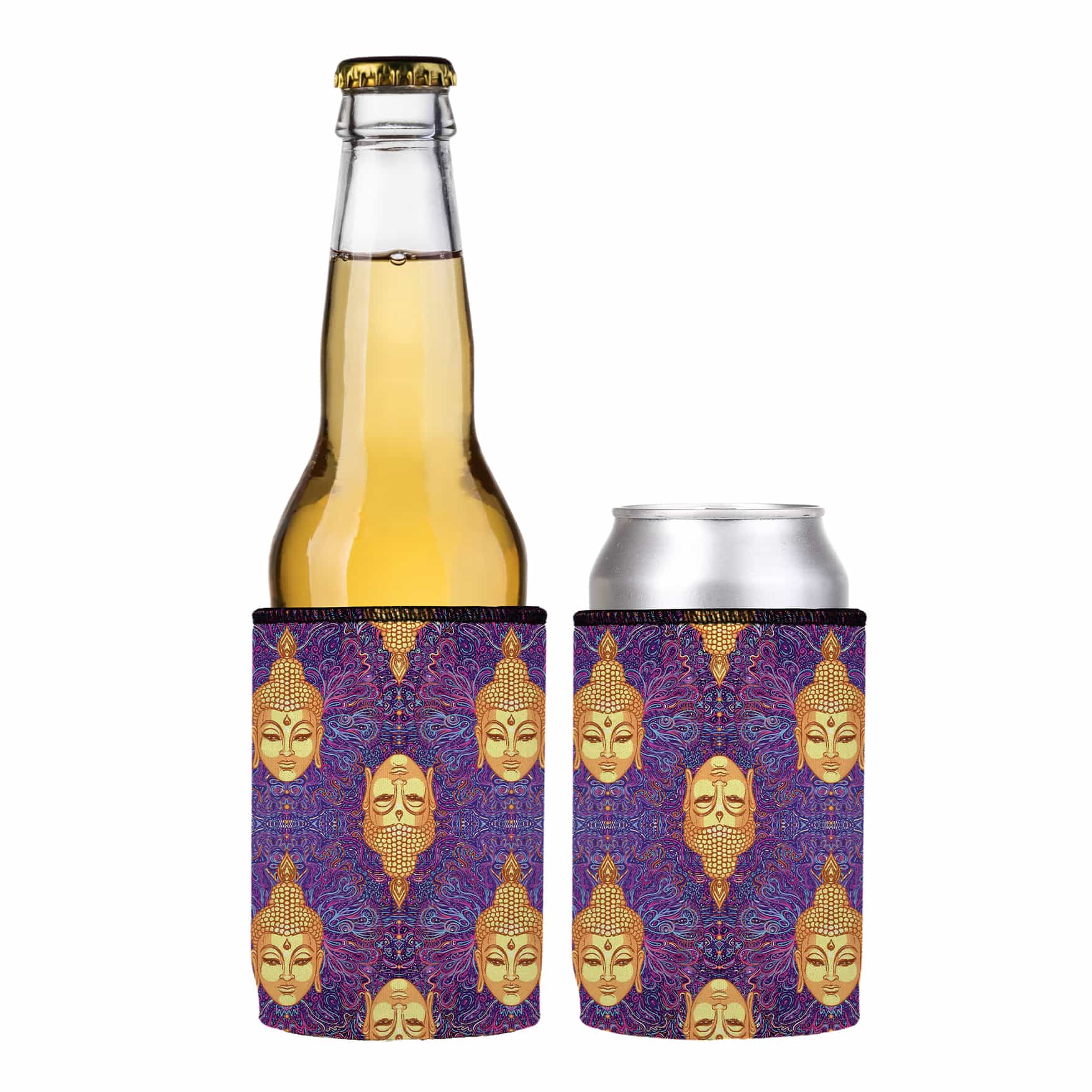 Stubbyz Gautama Buddha Stubby Cooler 2-Pack