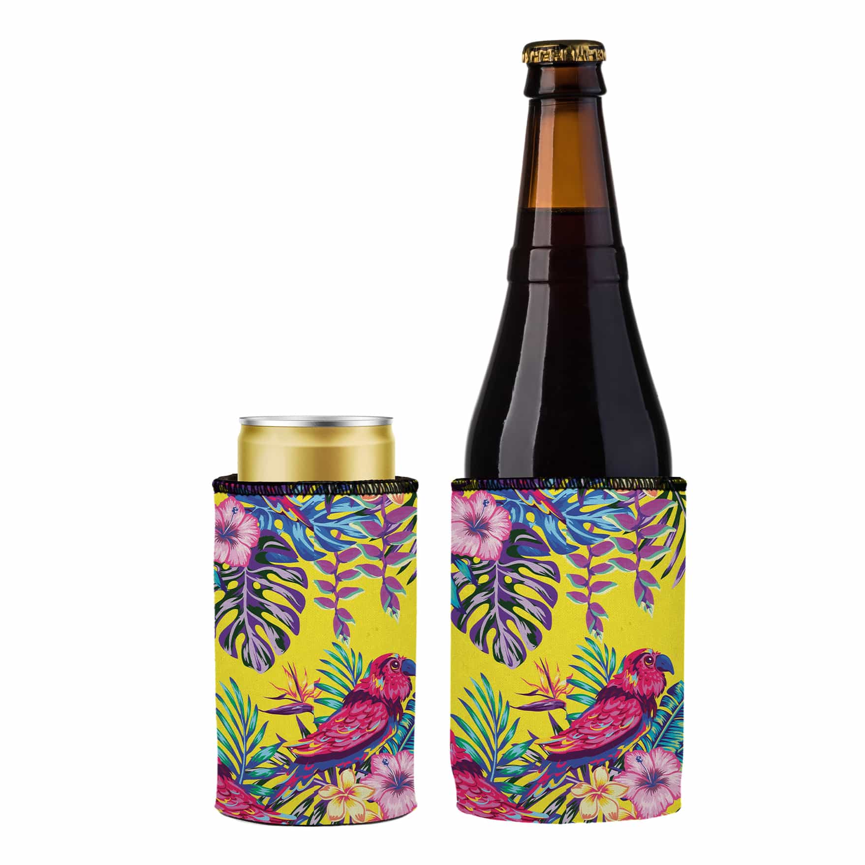 Stubbyz Exotic Birds Stubby Cooler 2-Pack