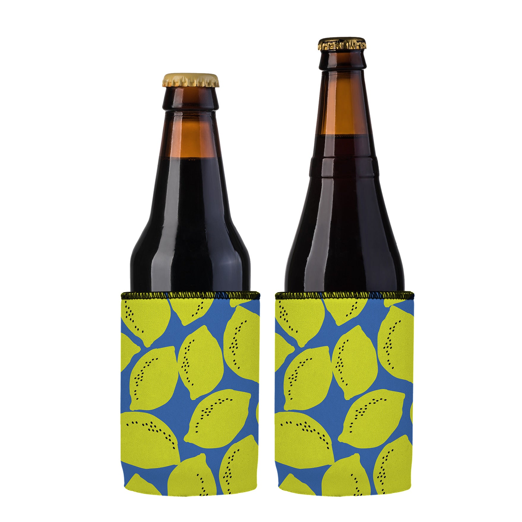 Stubbyz Blue Lemon Zest Stubby Cooler 2-Pack