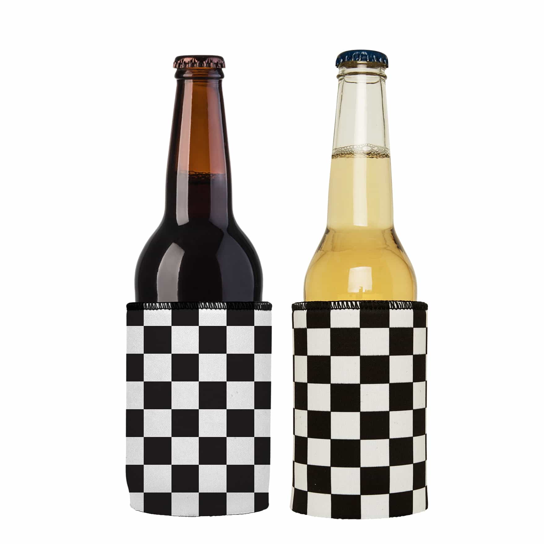 Stubbyz Small Checkerboard Stubby Cooler 2-Pack