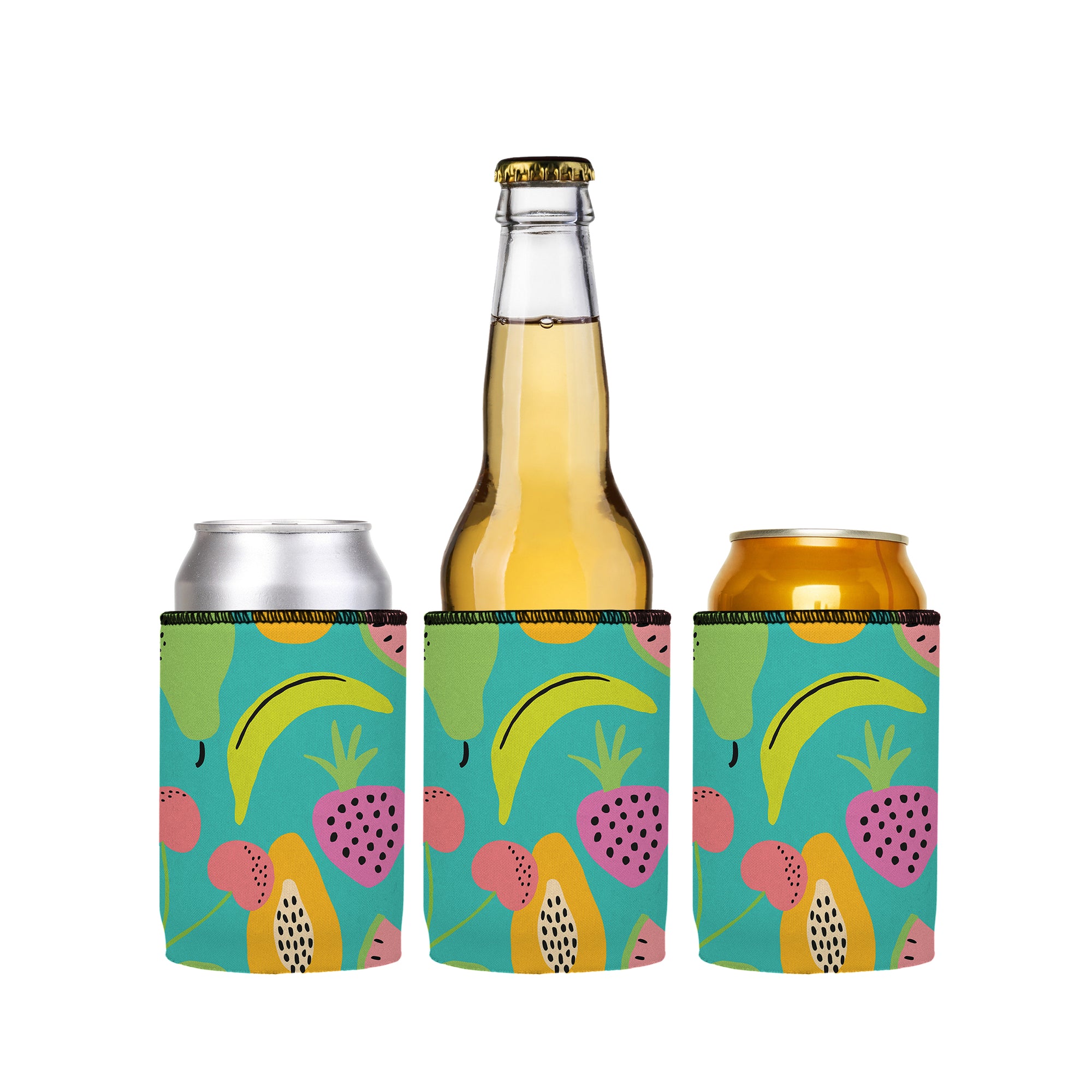 Stubbyz Fruit Fiesta Stubby Cooler 3-Pack