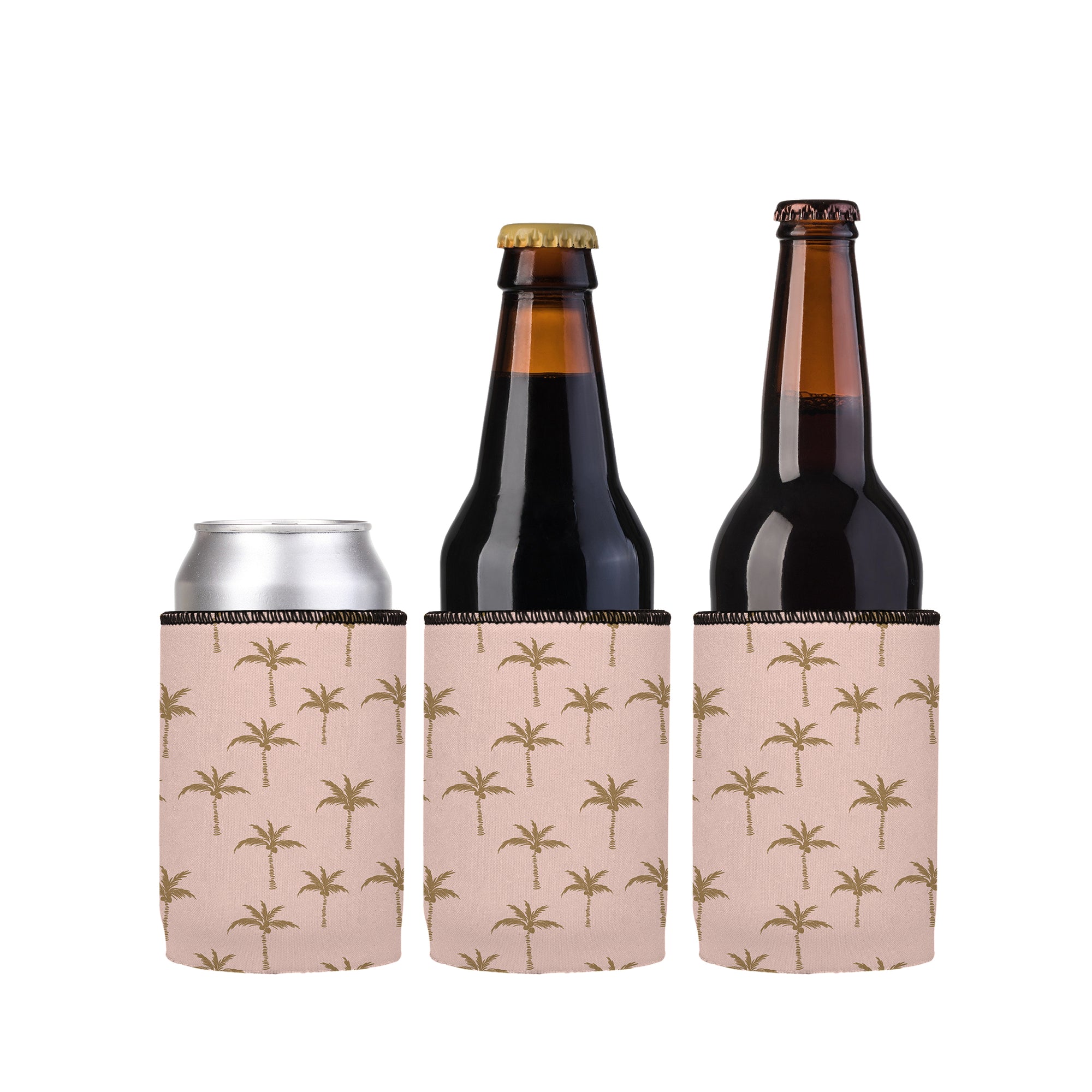 Stubbyz Golden Palms Stubby Cooler 3-Pack