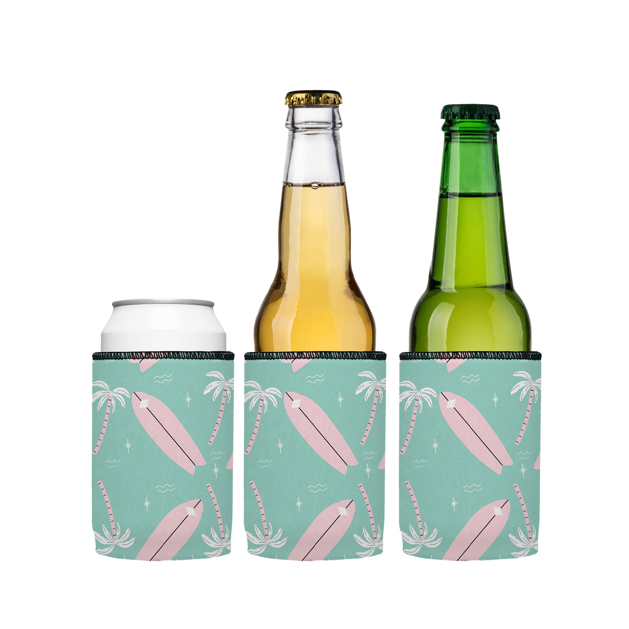 Stubbyz Mint Surf’s Up Stubby Cooler 3-Pack