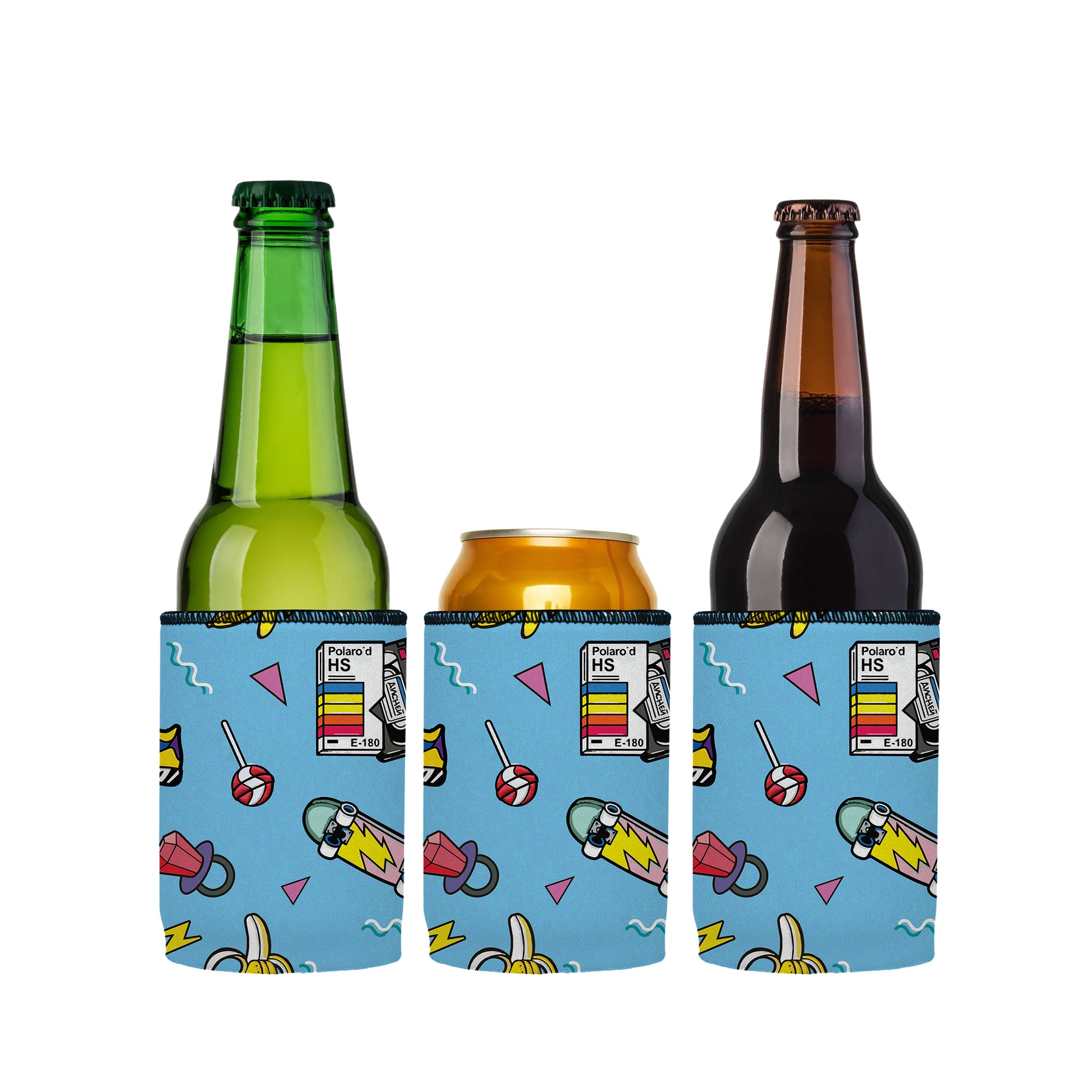 Stubbyz Mid 80s Stubby Cooler 3-Pack