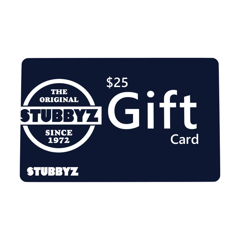 Stubbyz gift card
